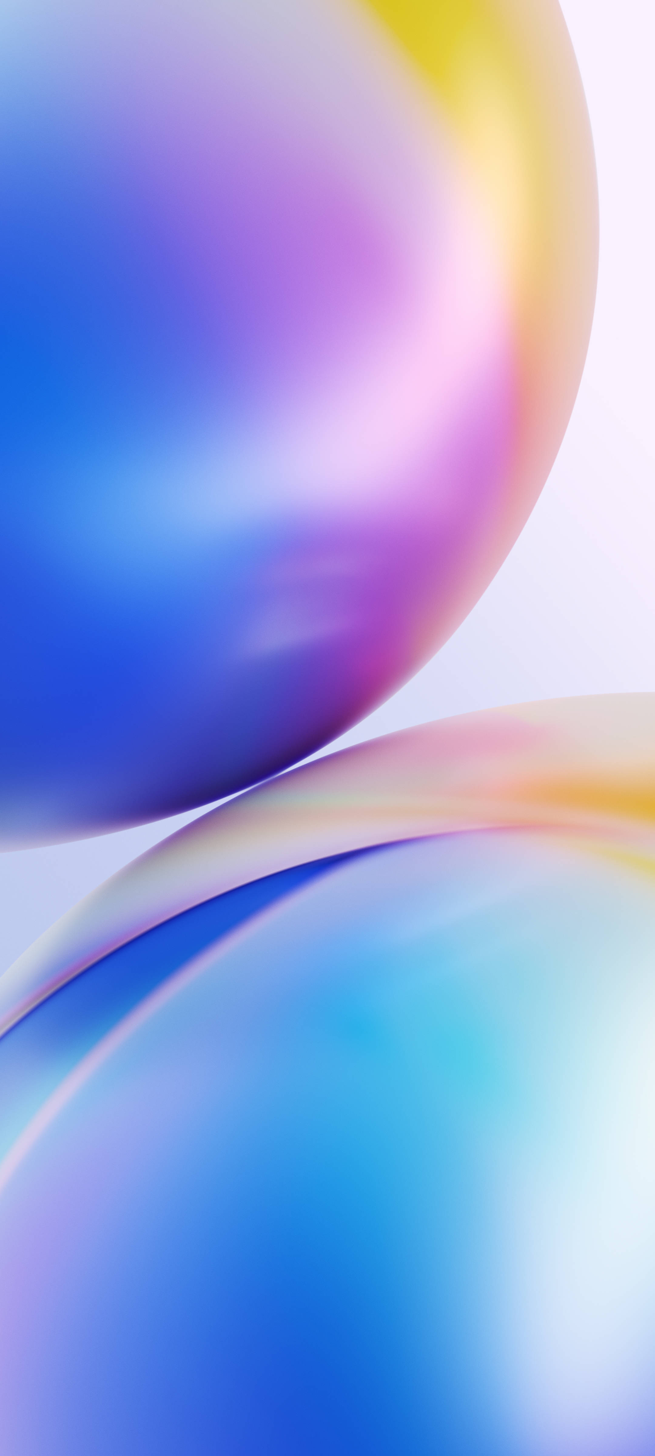 OnePlus 虹色の球体 壁紙