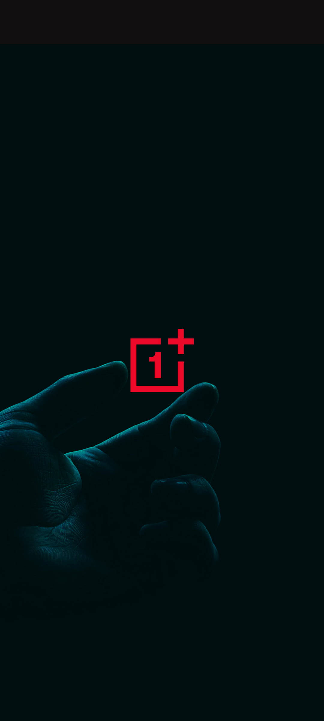 OnePlus Nord ロゴと手 壁紙