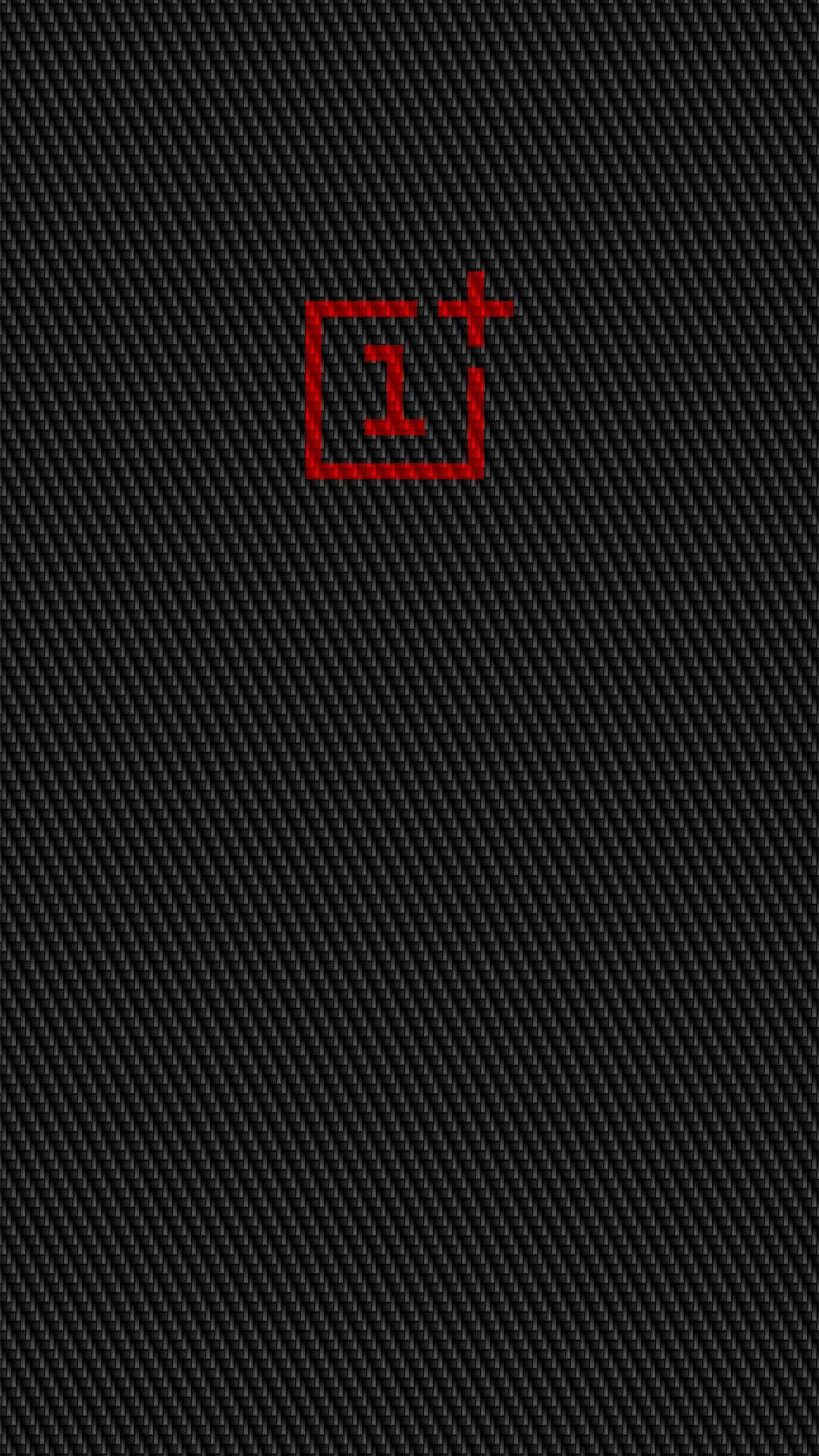OnePlus レッドロゴ 壁紙