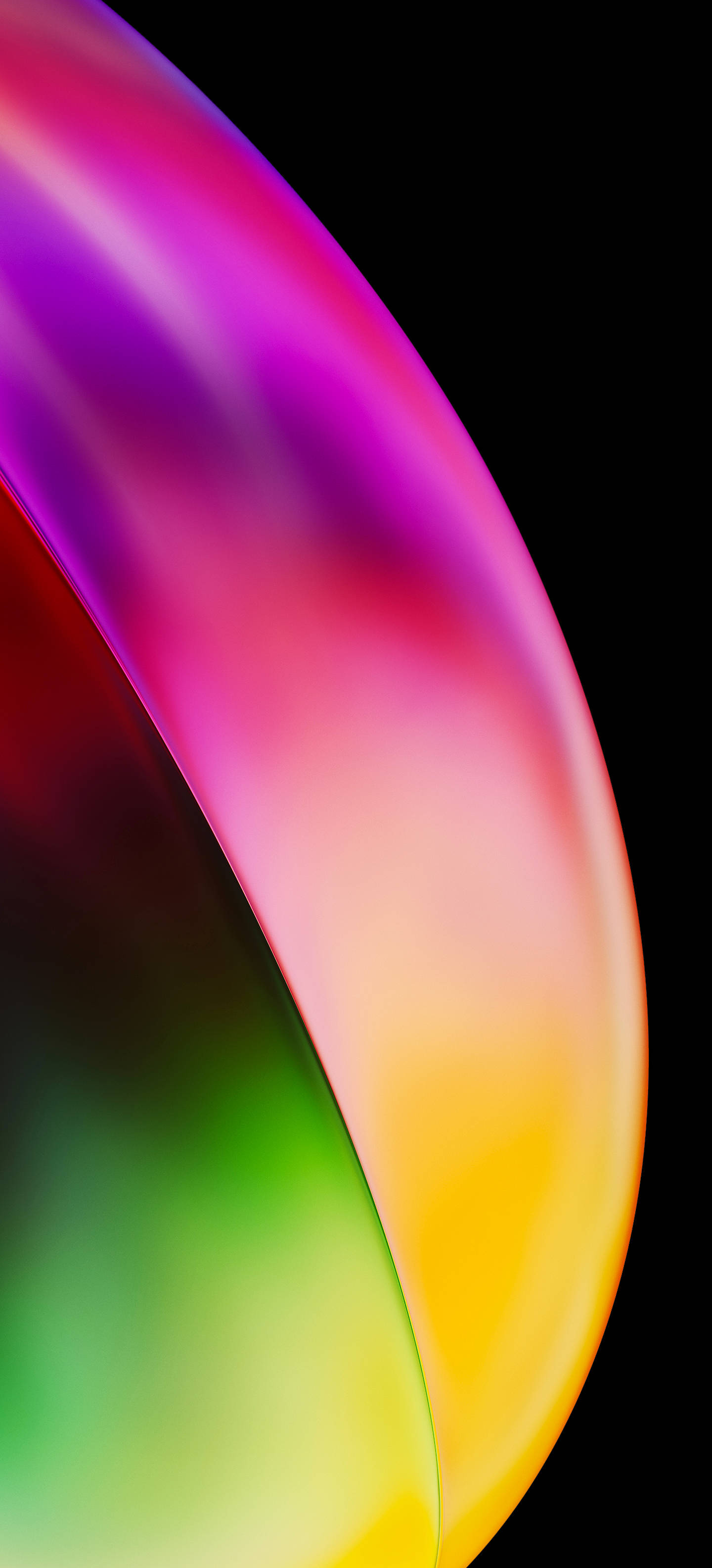 OnePlus カラフルグラデーション 壁紙
