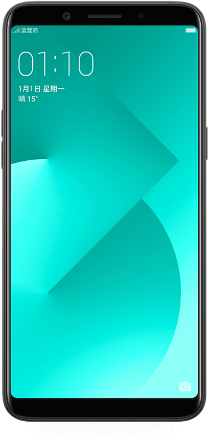 Oppoスマートフォンのディスプレイ表示 壁紙