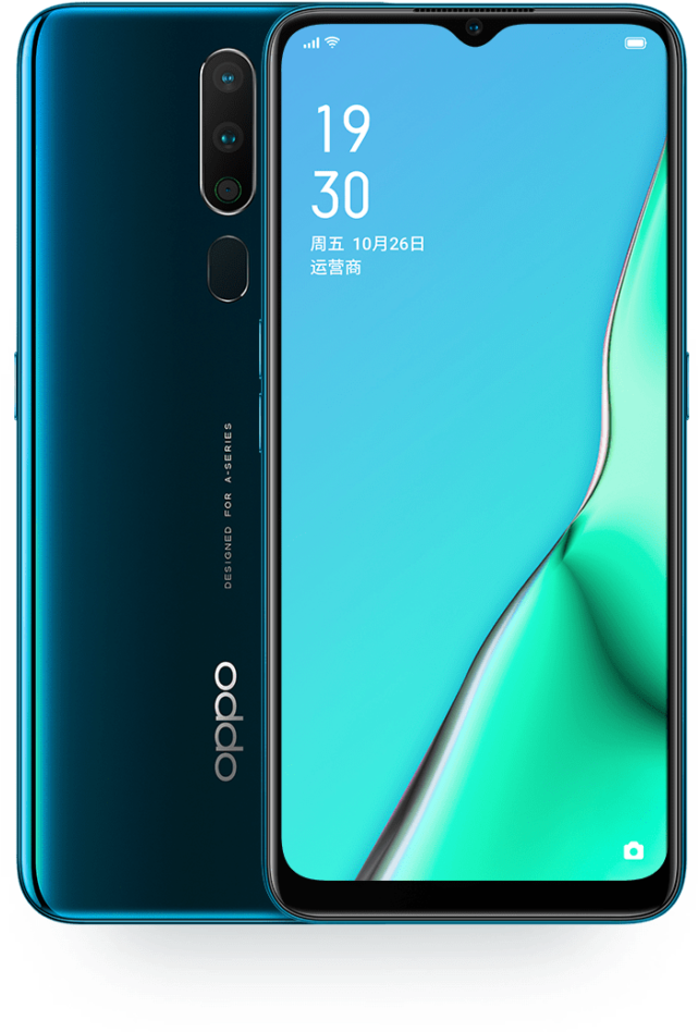 Oppoスマートフォンのディスプレイとカメラデザイン 壁紙
