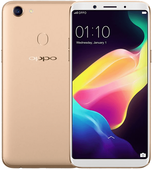 Oppoスマートフォン フロント＆バックビュー 壁紙