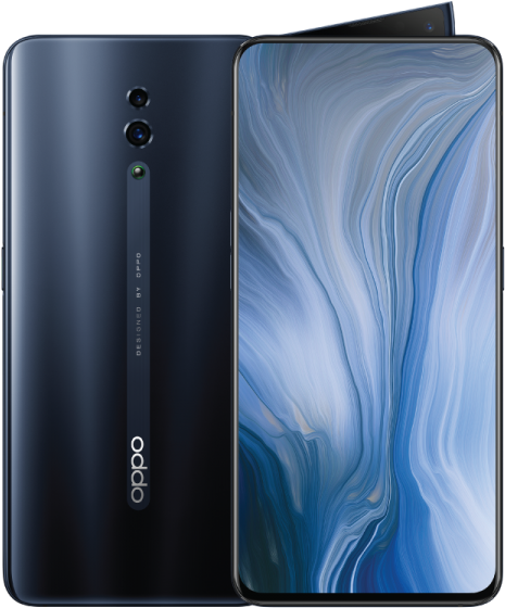 Oppoスマートフォン ブルーマーブルデザイン 壁紙