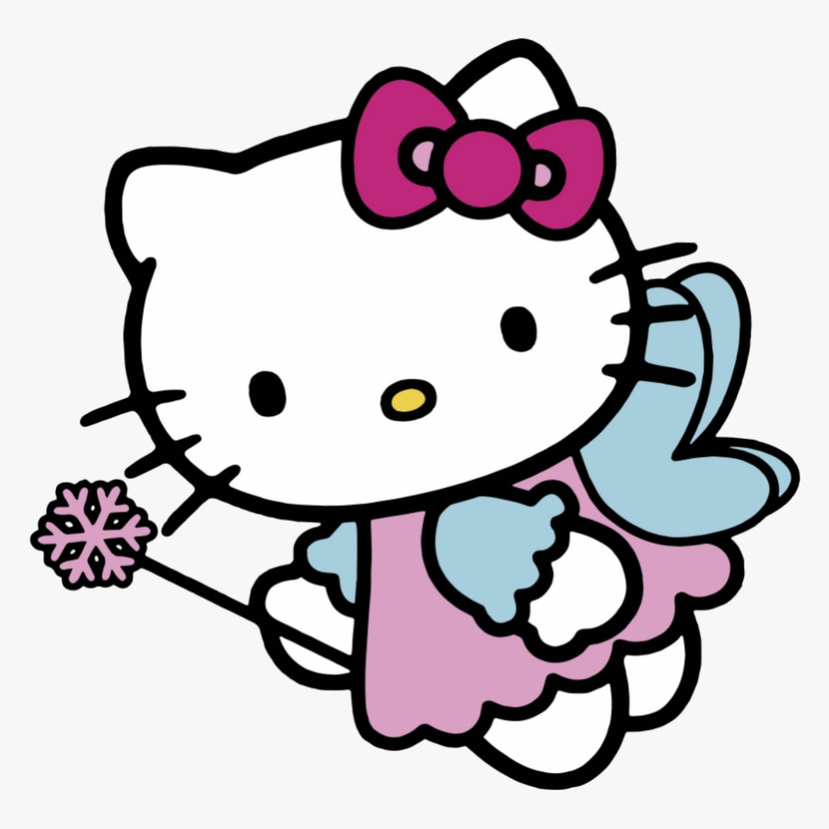 ハローキティの魔法の杖PFP 壁紙