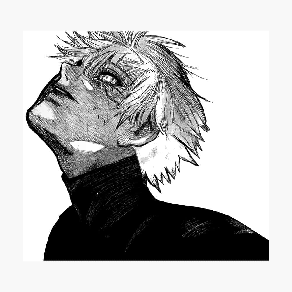 見上げるカネキのPFP 壁紙