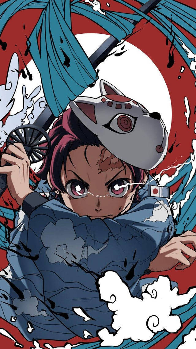 炭治郎の水の呼吸デモンスレイヤーPFP 壁紙
