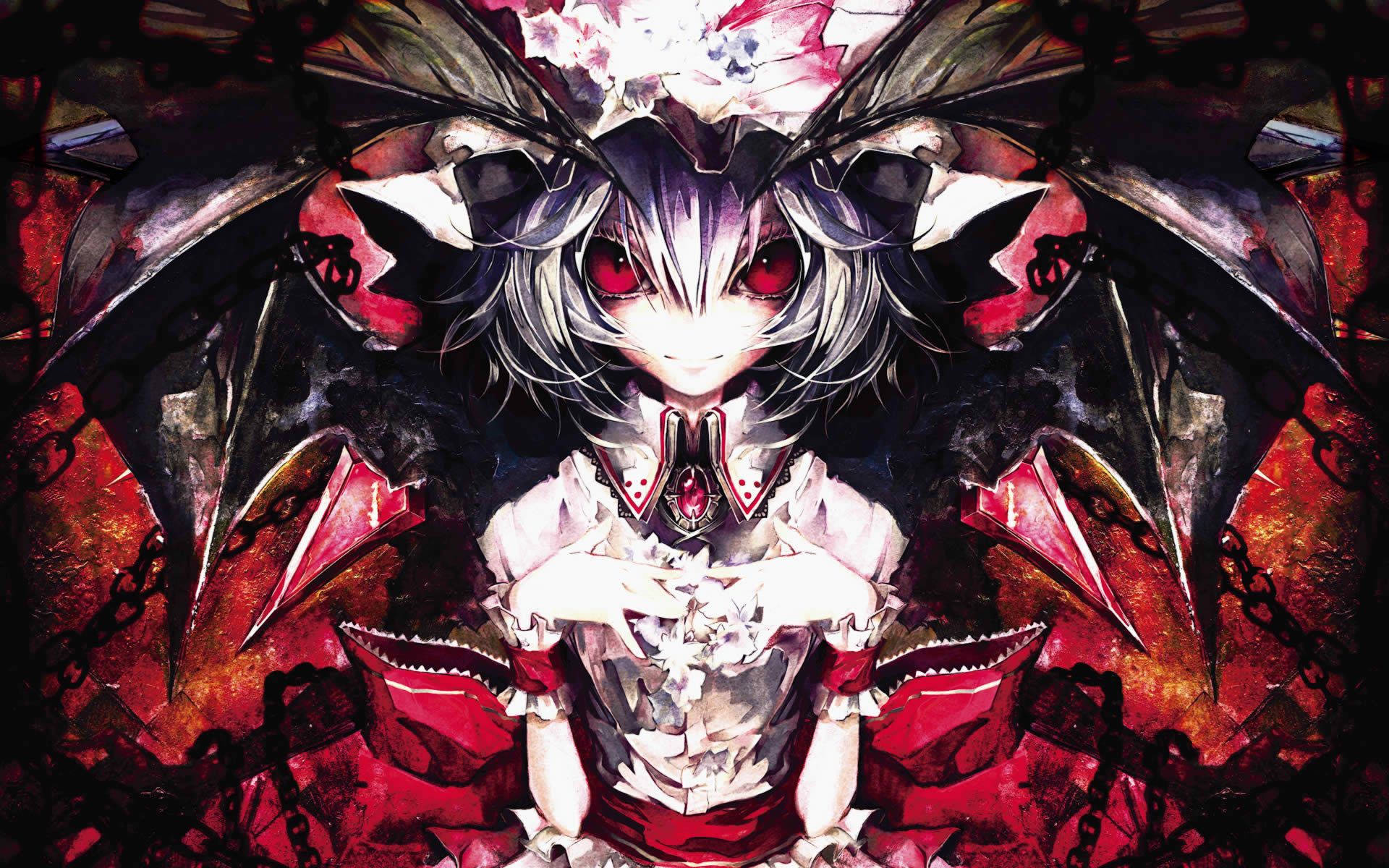 かっこいいPFP 火災の悪魔女王 壁紙