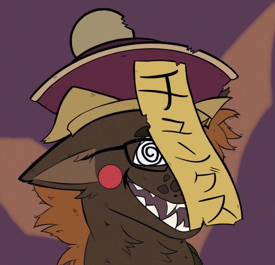 ハロウィン用かわいいデジタルアート PFP 壁紙