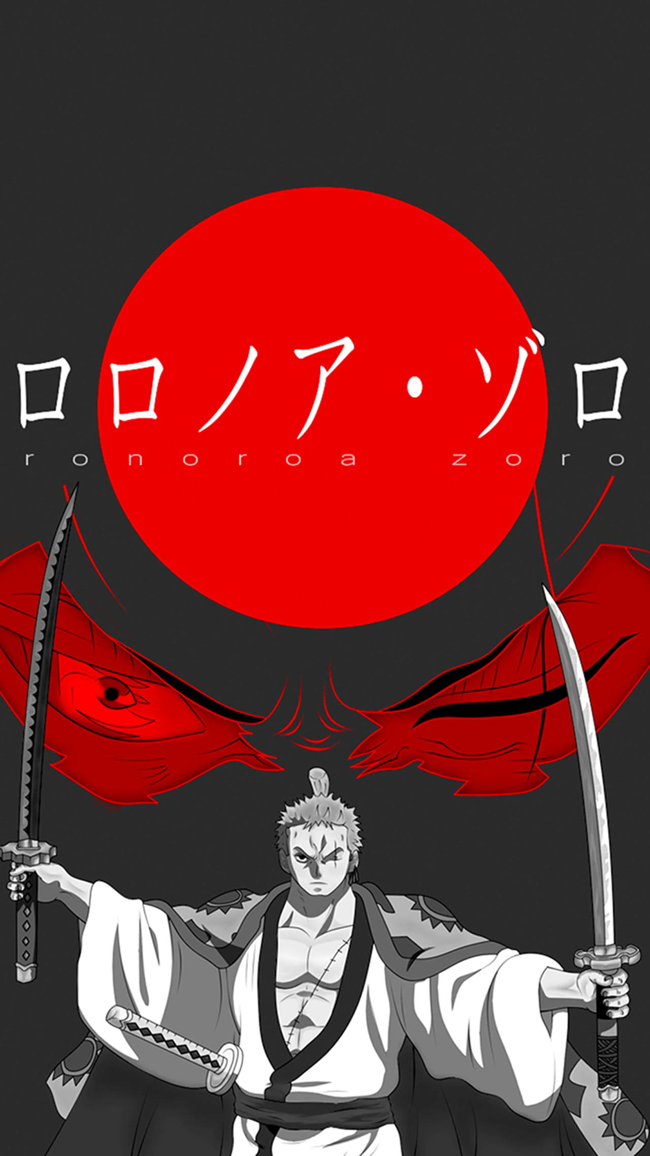 クールなアニメ少年PFP ロロノア・ゾロ 壁紙