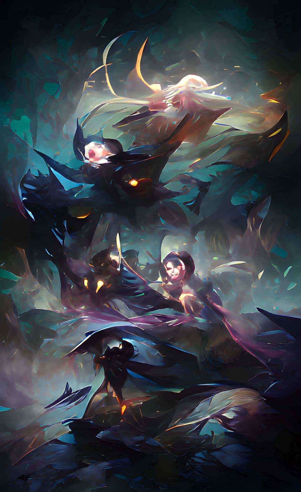 ポートレートクリップアート Pixel 3 League of Legends背景 壁紙