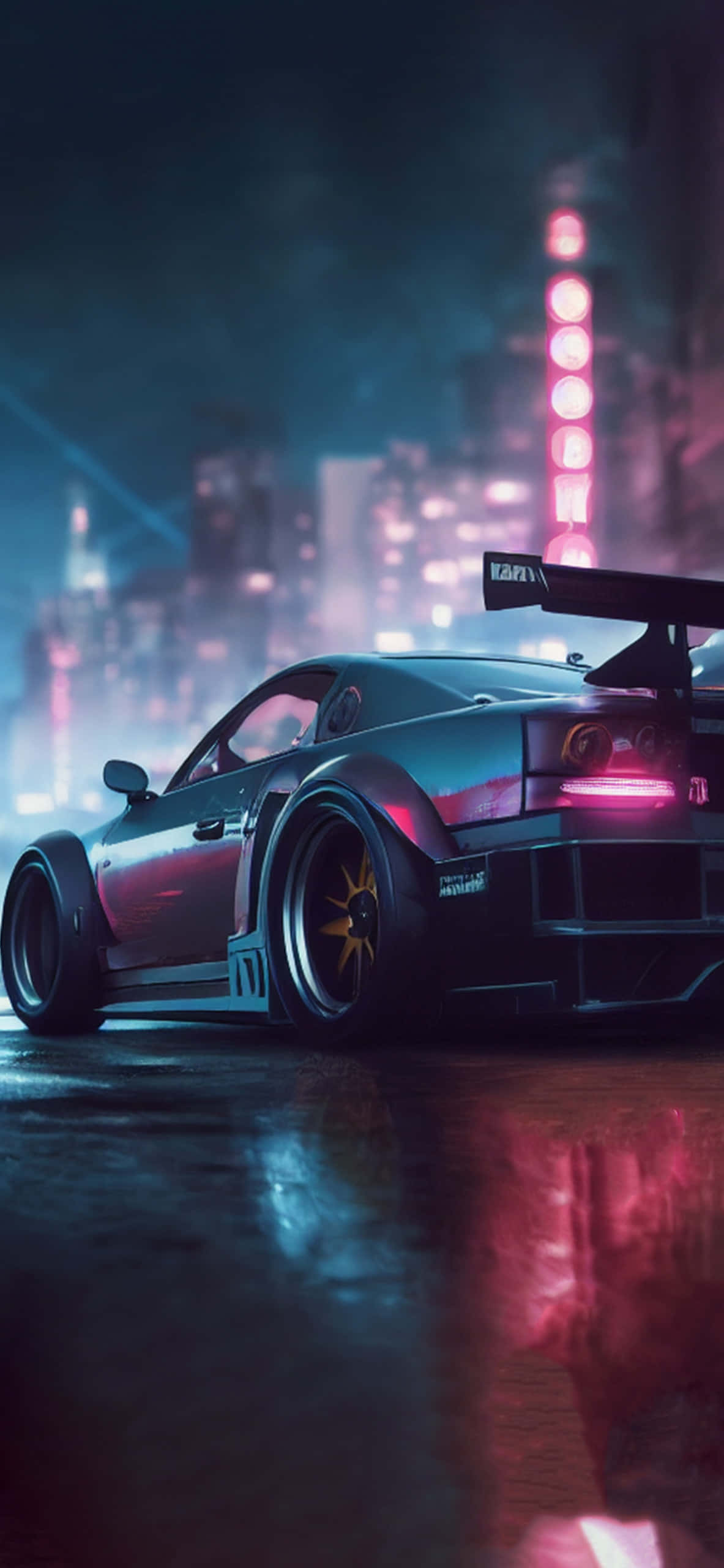 Pixel 3でのダイナミックなゲーム体験 – Need For Speed Heat背景 壁紙