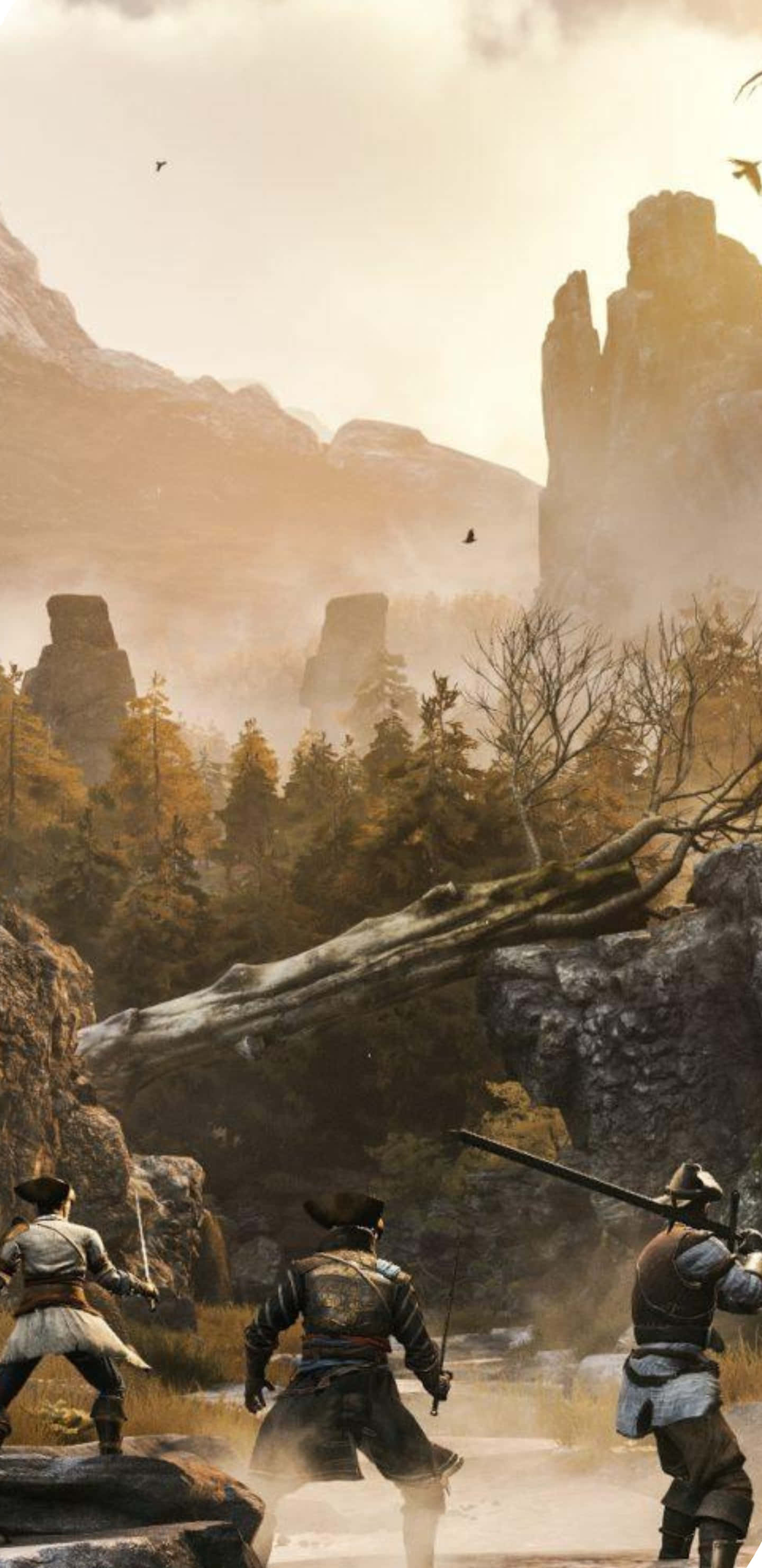 Pixel 3xl Greedfall パーティー飛行モンスター背景 壁紙
