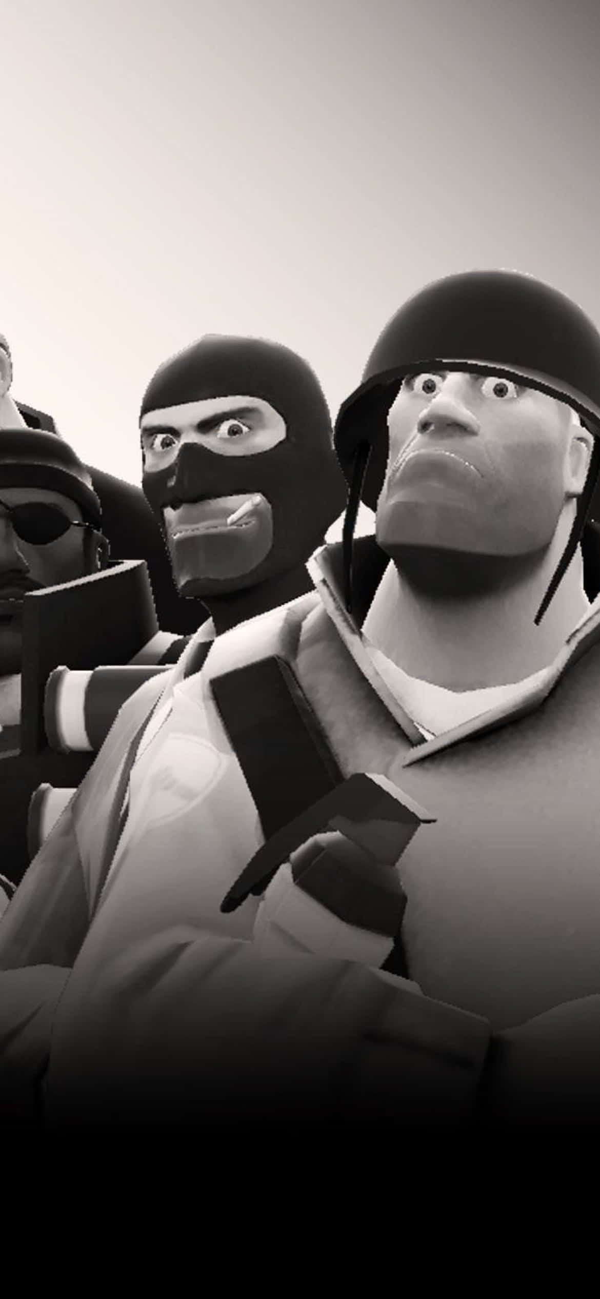 Pixel 3xl Team Fortress 2 背景 スパイ＆ソルジャー 壁紙