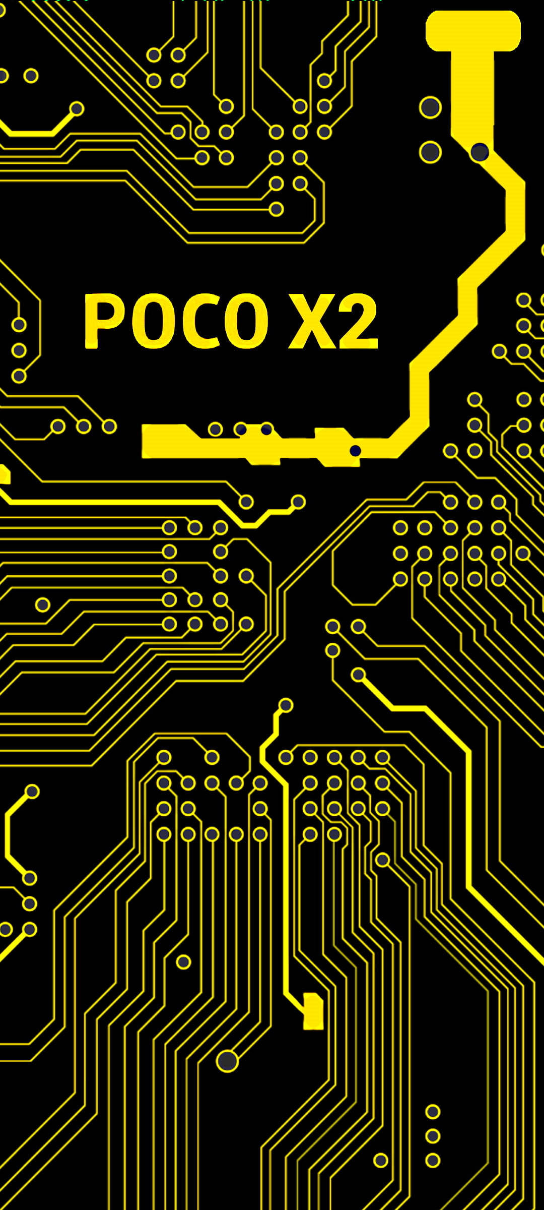 Poco X2 スマートフォン コントローラーパターン 壁紙