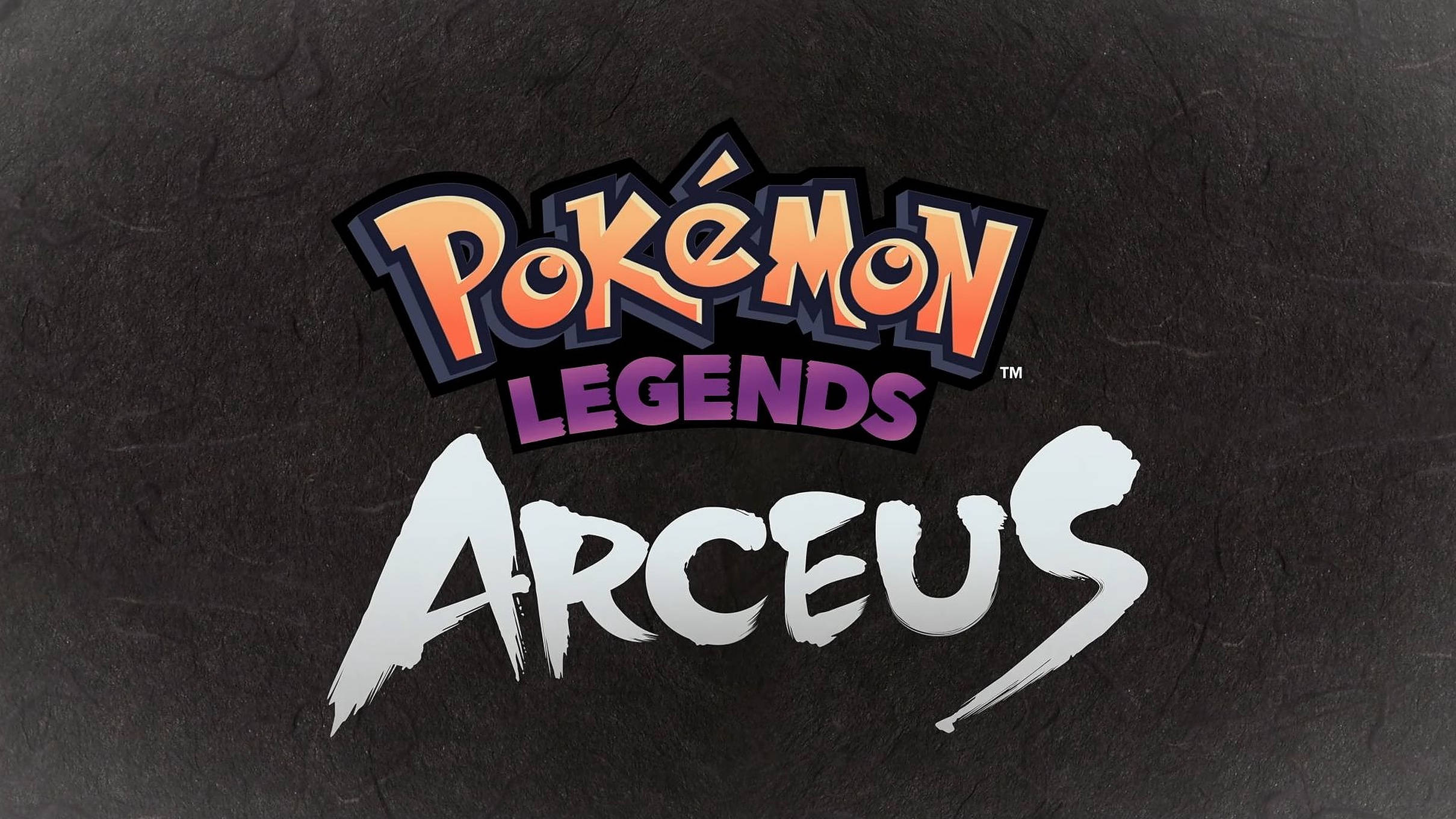 Pokémon LEGENDS アルセウス タイトル 壁紙