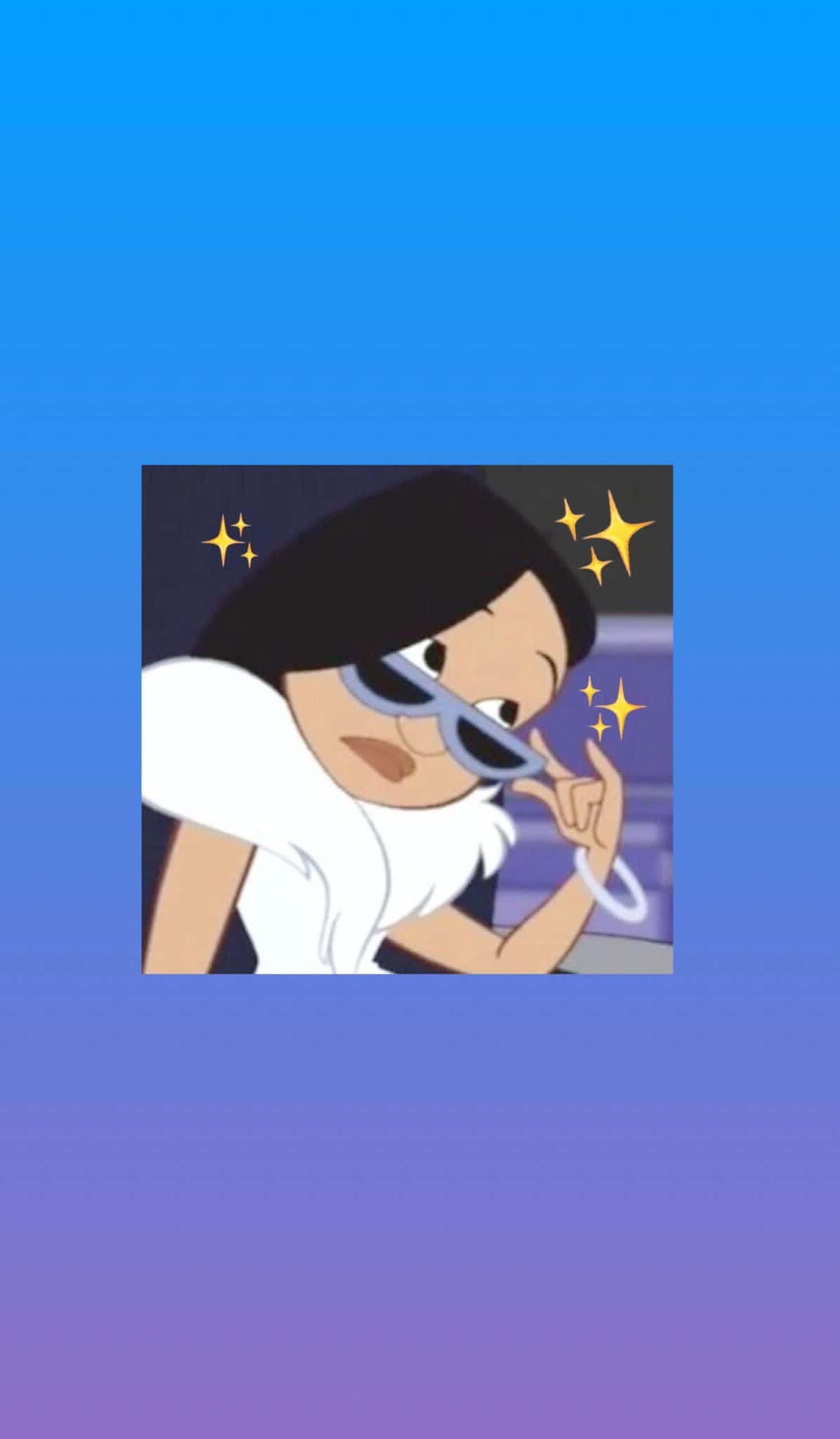 Proud Family風オリジナルキャラクターのカートゥーンPFP 壁紙