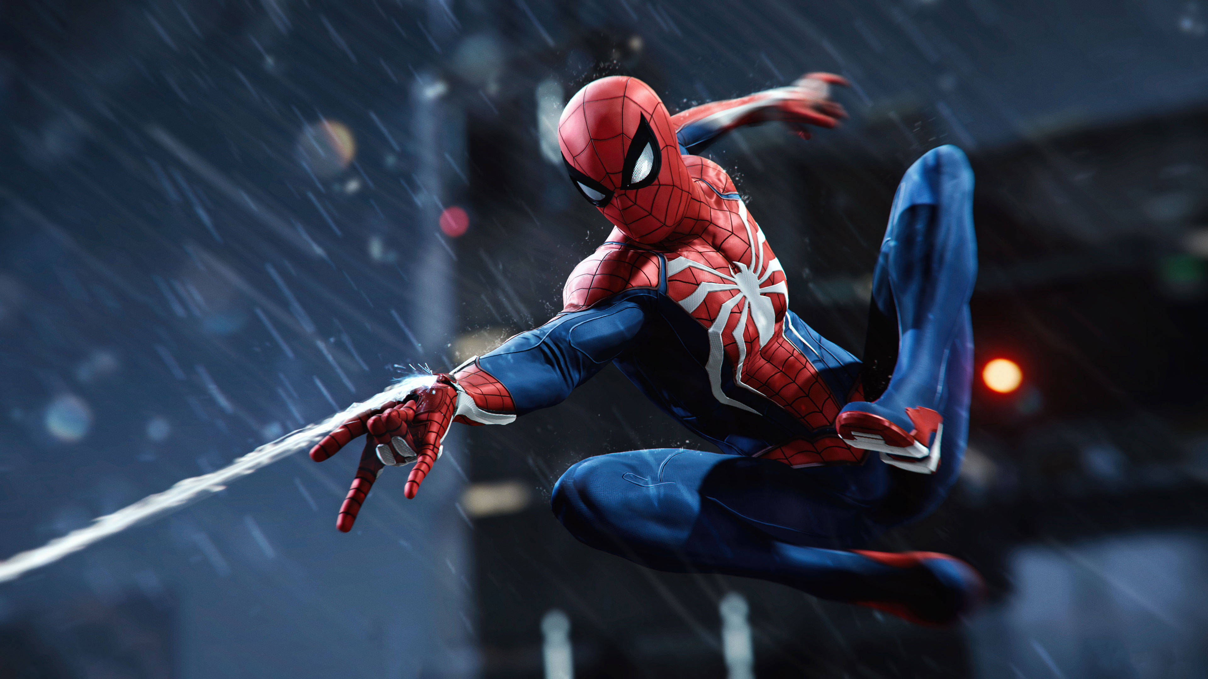 スパイダーマン PS4 ウェブ発射 壁紙