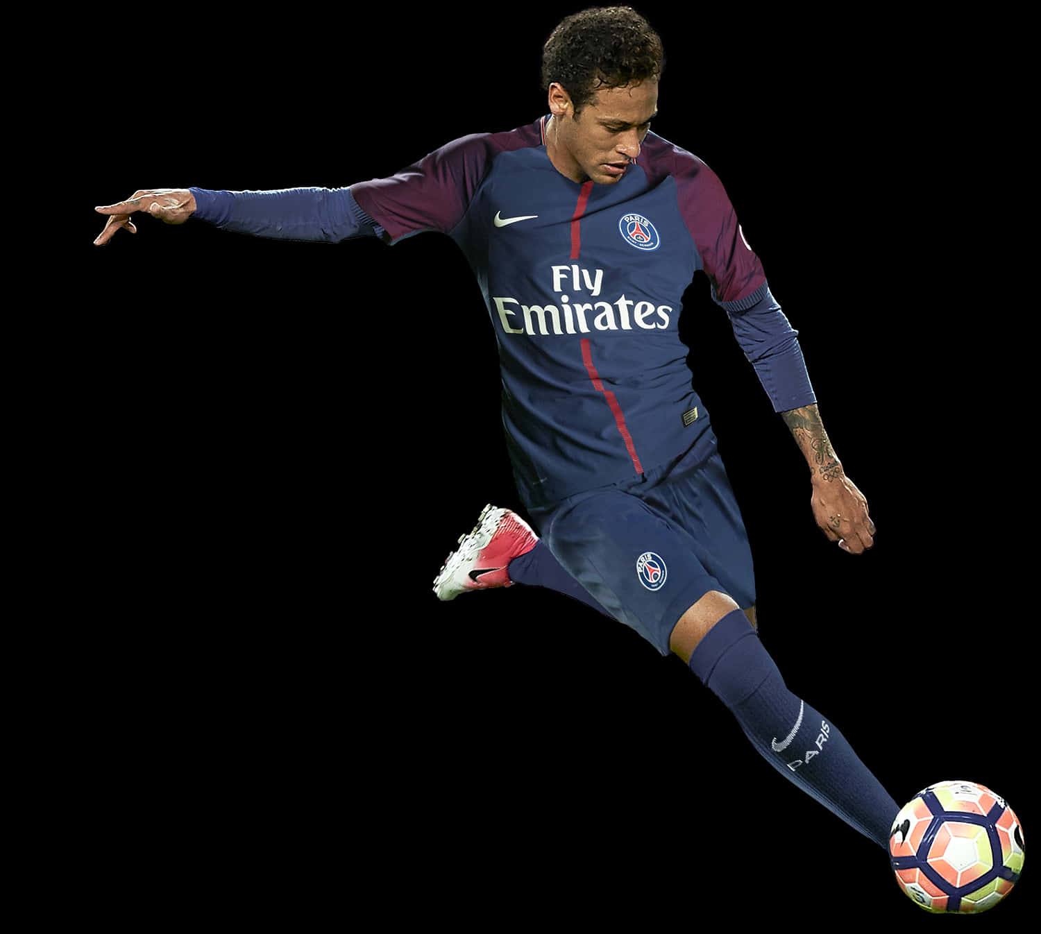 ネイマール PSG アクションショット 壁紙