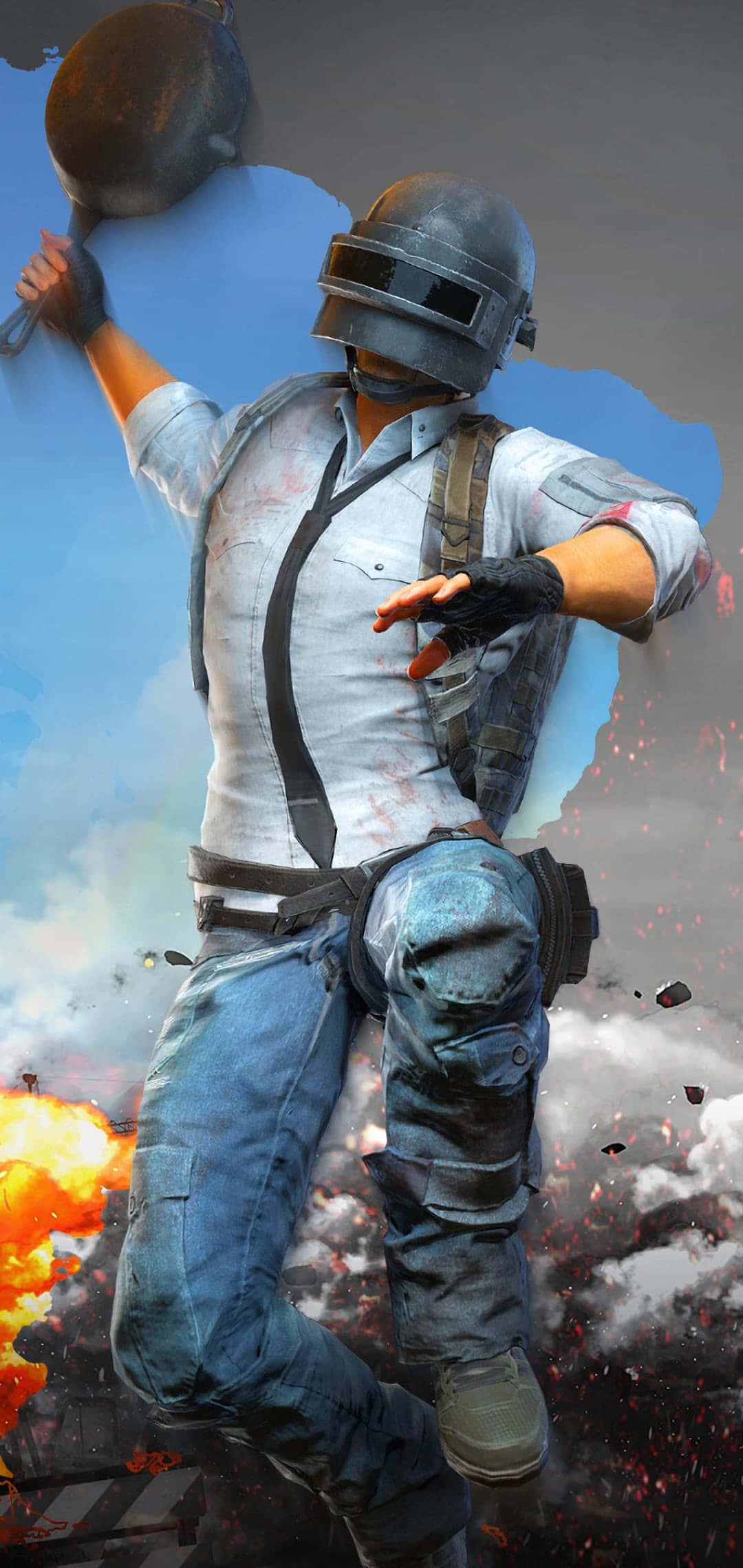 PUBG Conqueror フライパン 壁紙