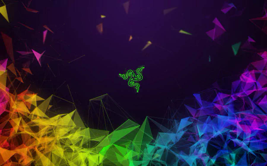 Razer ネオンパターン 4K 壁紙