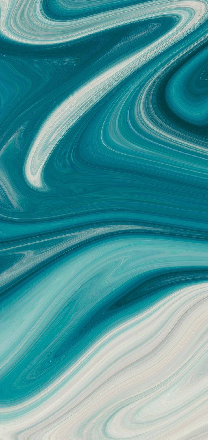 Realme ティールスワール 壁紙