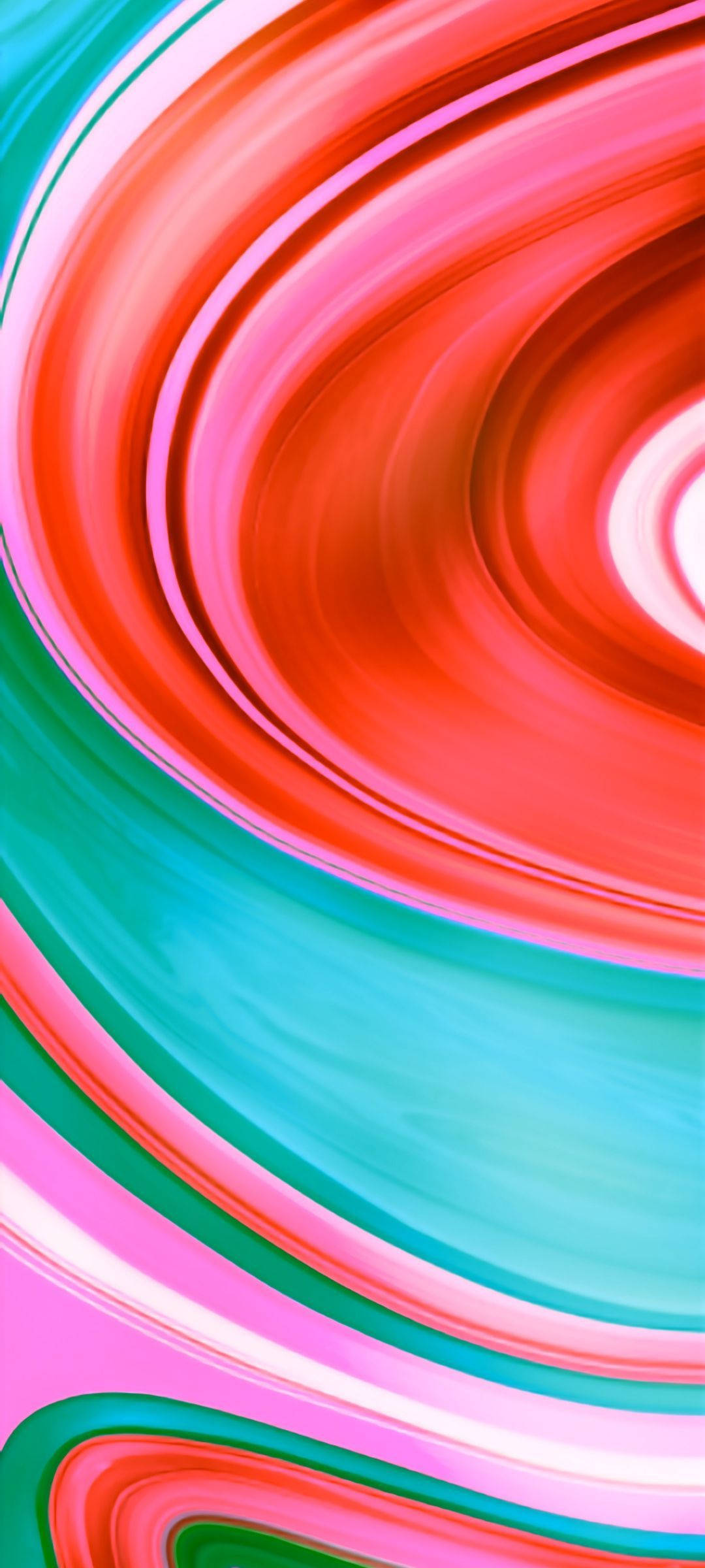 Redmi 9 マルチカラースワール 壁紙