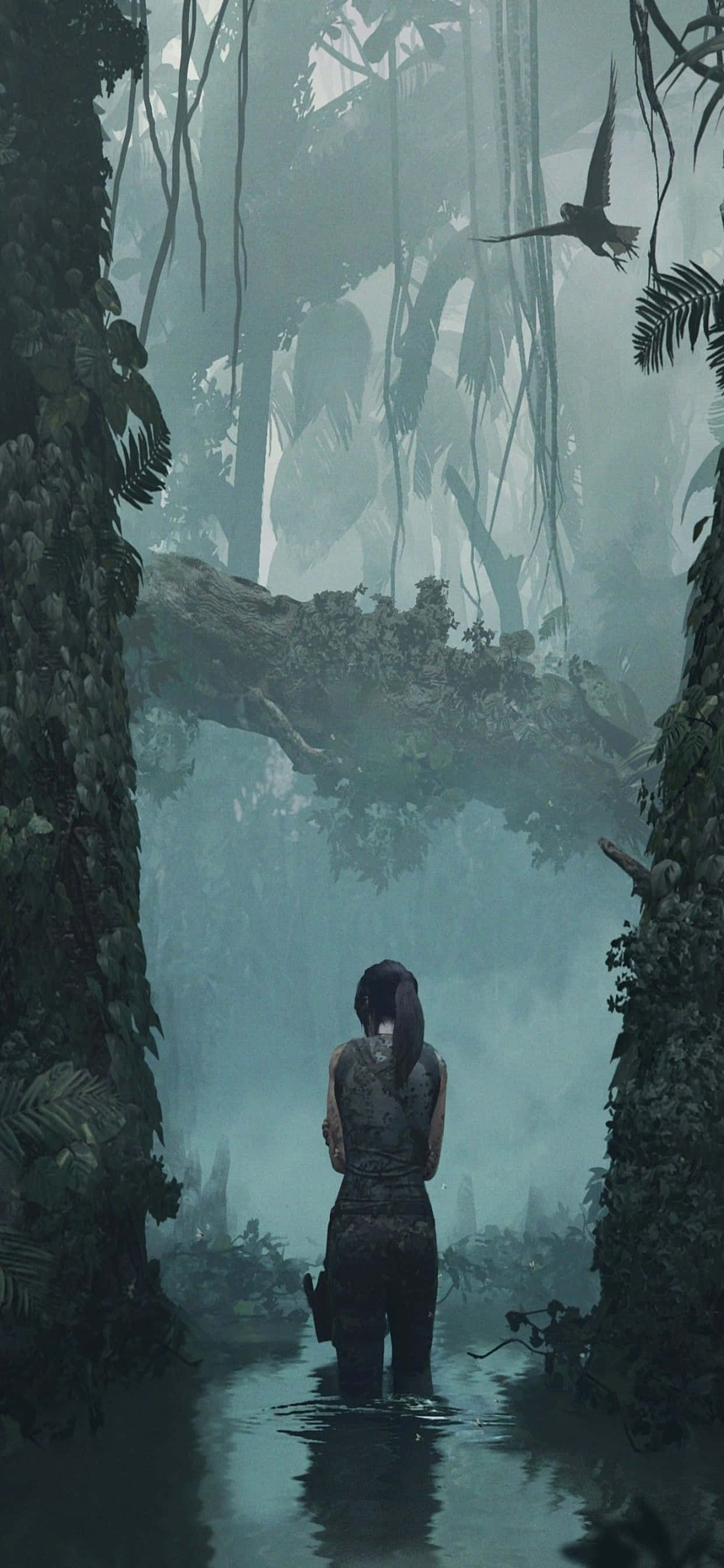 Rise of the Tomb Raiderでスキルを試そう、今ならiPhone Xs Maxで！ 壁紙