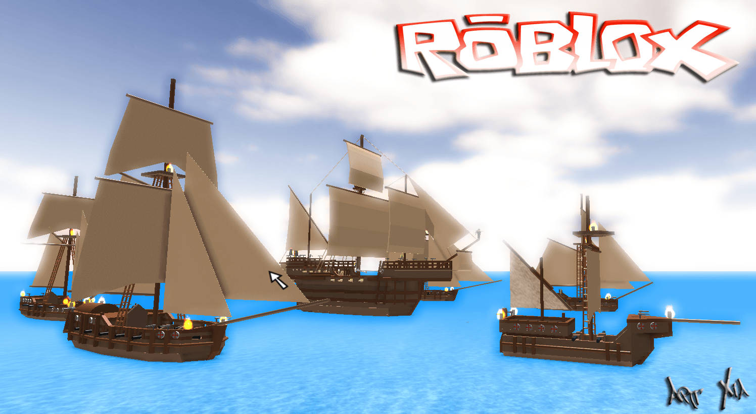 Robloxで海賊冒険を体験 壁紙