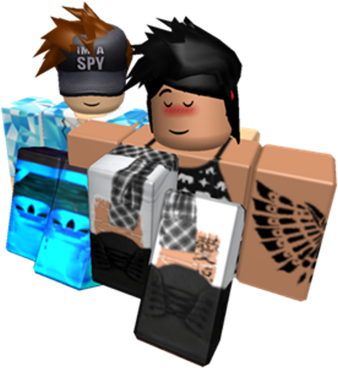 Robloxアバターがポーズをとる 壁紙