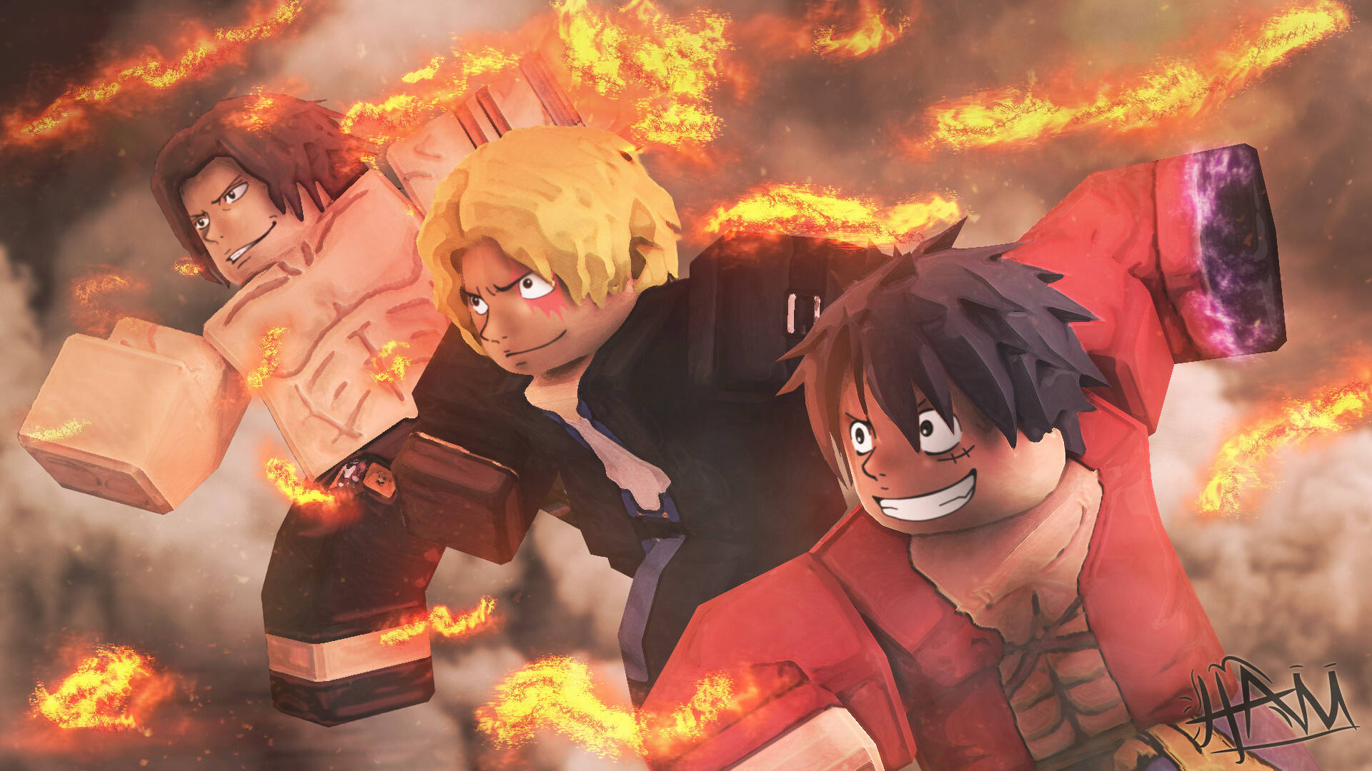 Roblox OP Productionsで海賊王の力を解き放て 壁紙