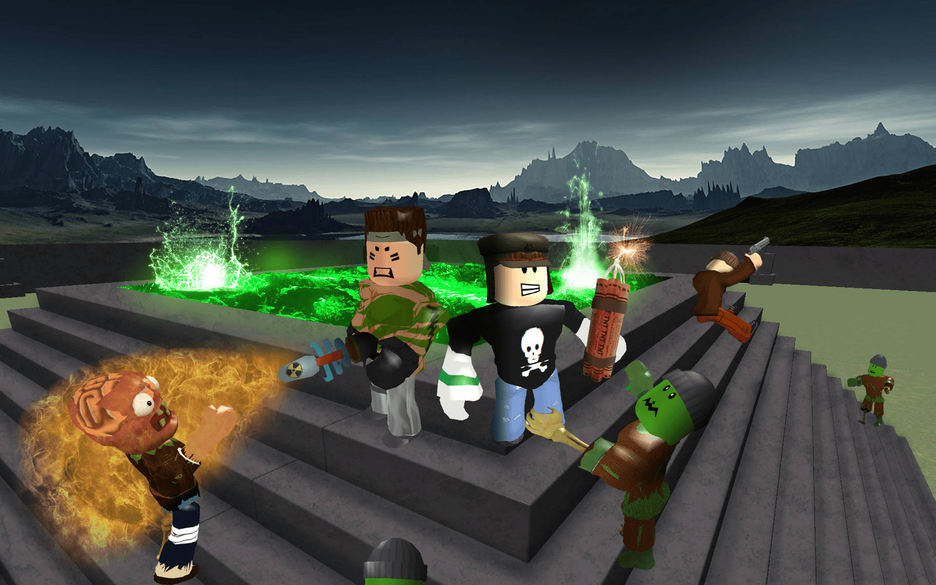 Robloxアバター黙示録 壁紙