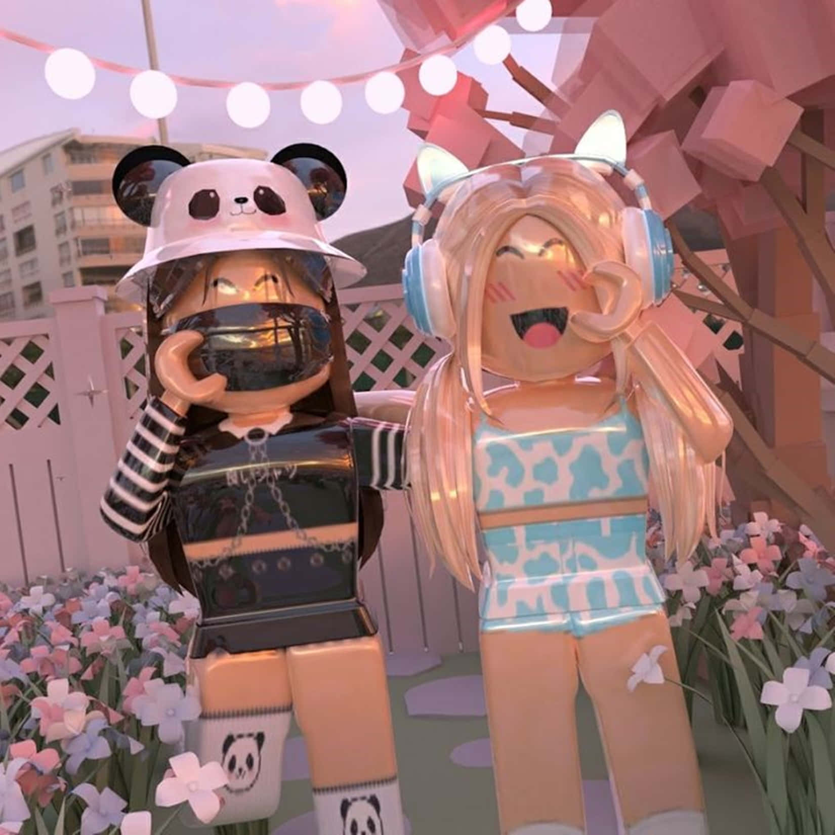 Roblox パーティーガールズ GFX 壁紙
