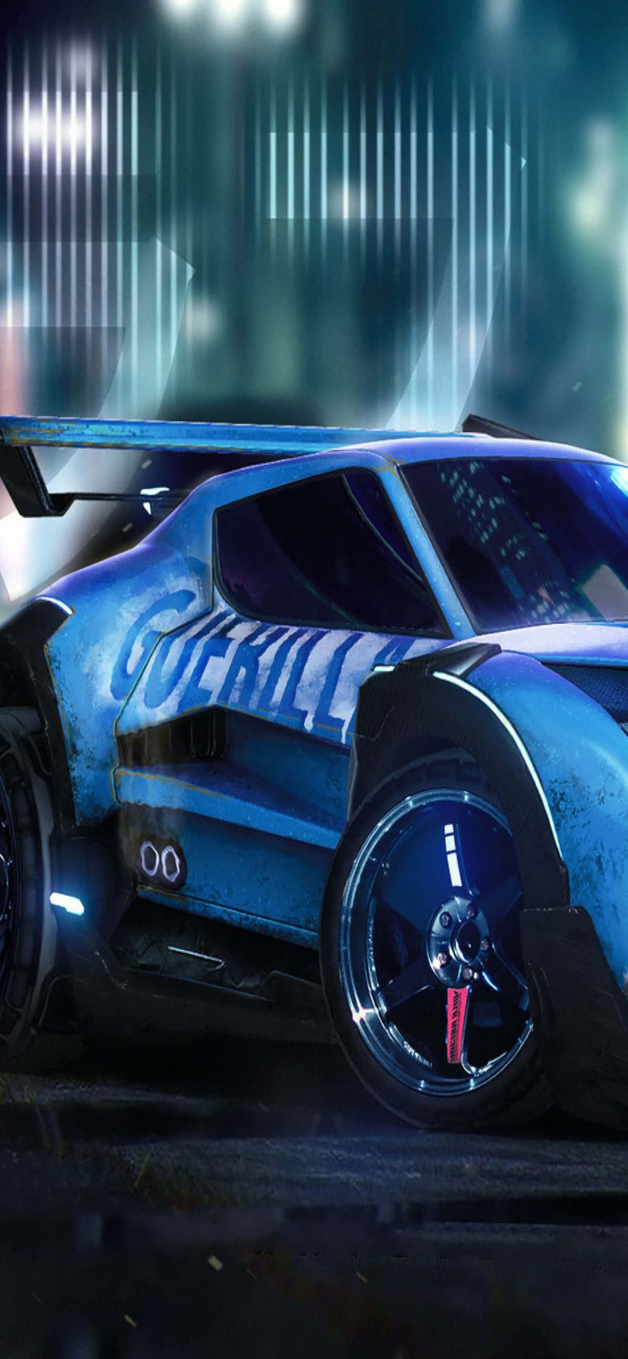 Rocket League の速くて熱狂的な世界で頂点に立とう iPhone Xs Max で 壁紙