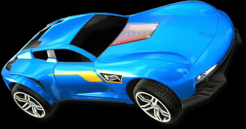 Rocket League ブルーカーレンダリング 壁紙