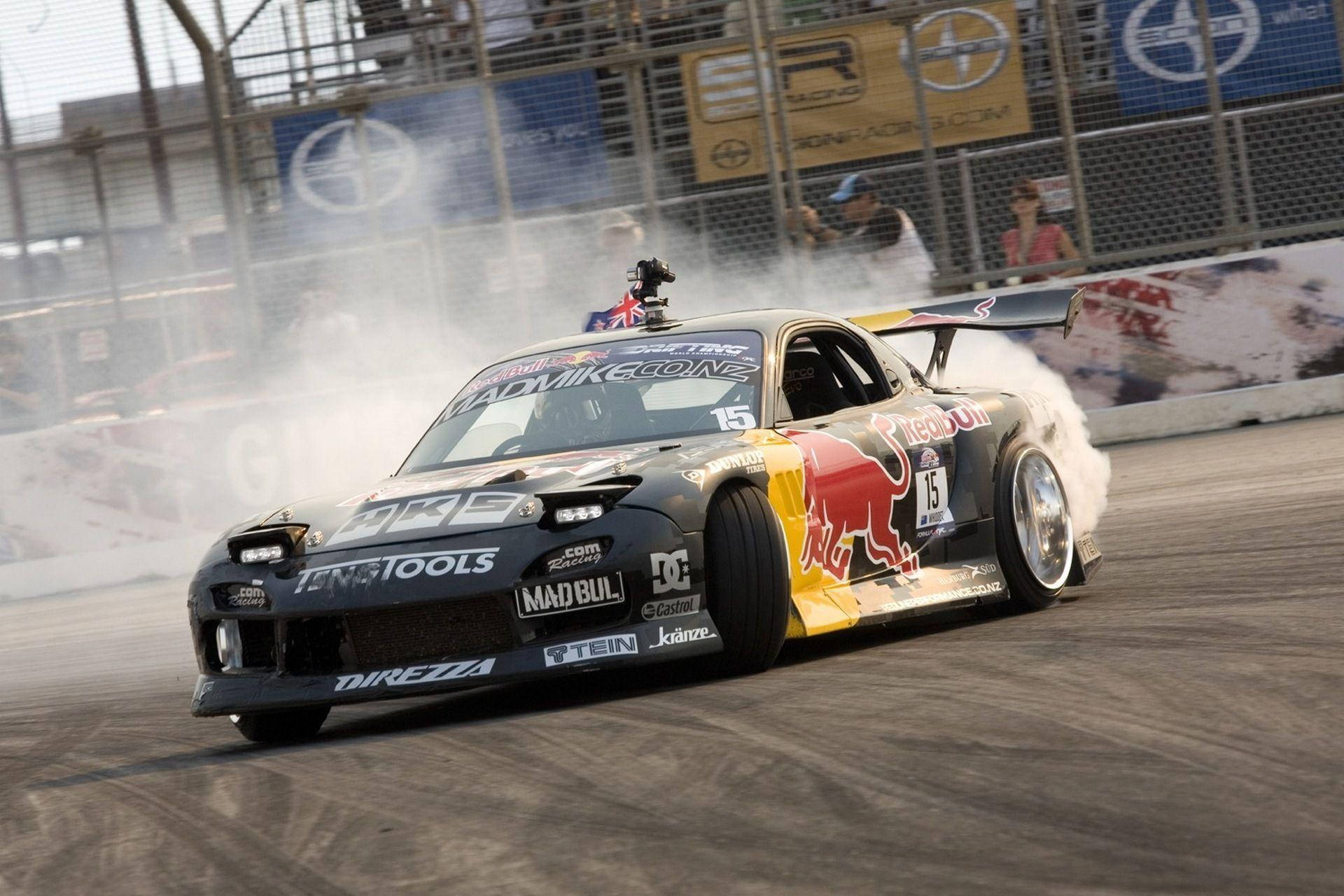 ドリフトカーマツダRX-7 カメラ搭載 壁紙