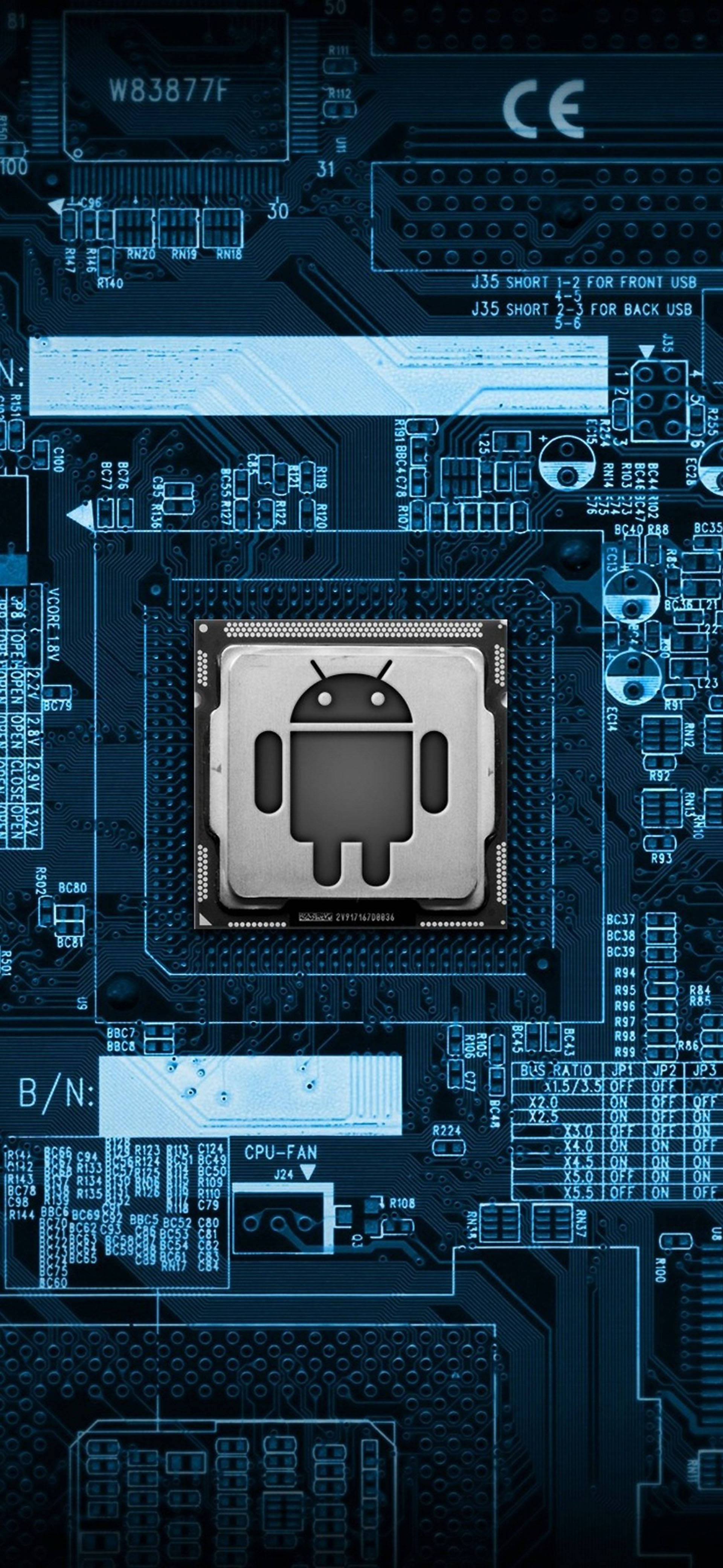 Samsung Galaxy S22 アンドロイド回路 壁紙