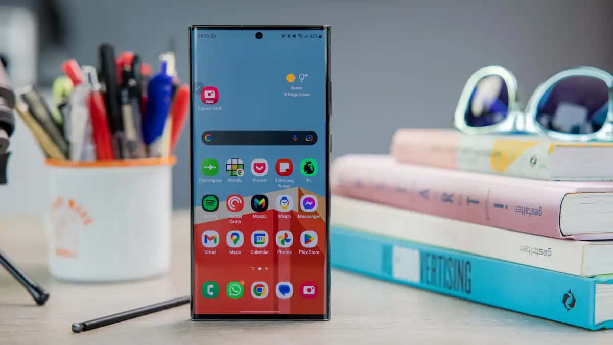 Samsung S23 Ultra ディスプレイとSペン 壁紙