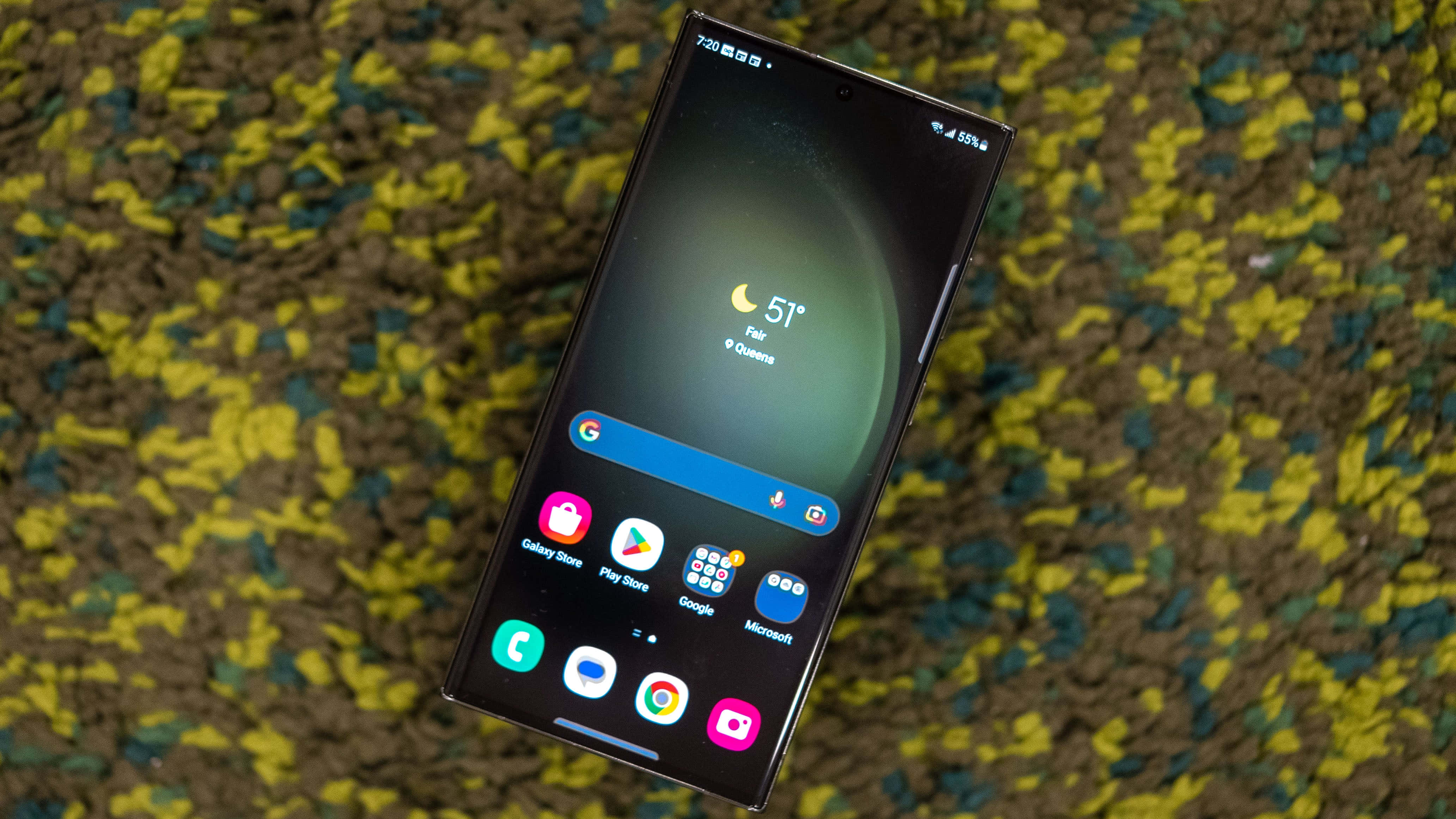 Samsung S23 Ultra ディスプレイ概要 壁紙