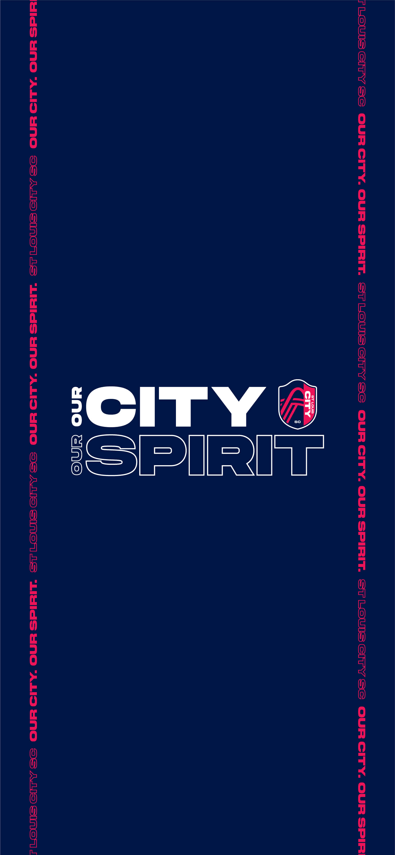セントルイス・シティSC Our City Our Spirit ダークブルー 壁紙