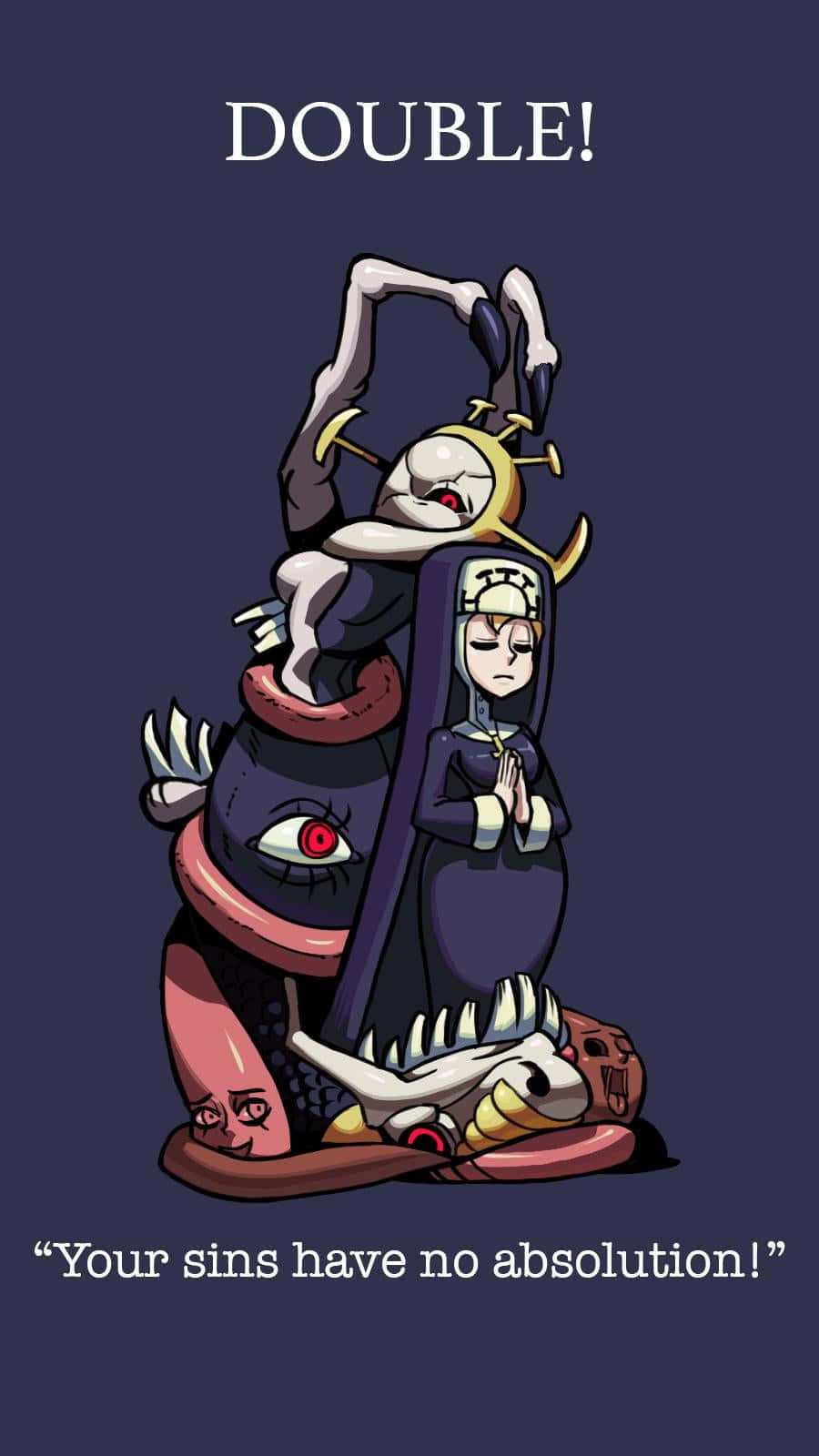 『Skullgirls』ダブル 壁紙