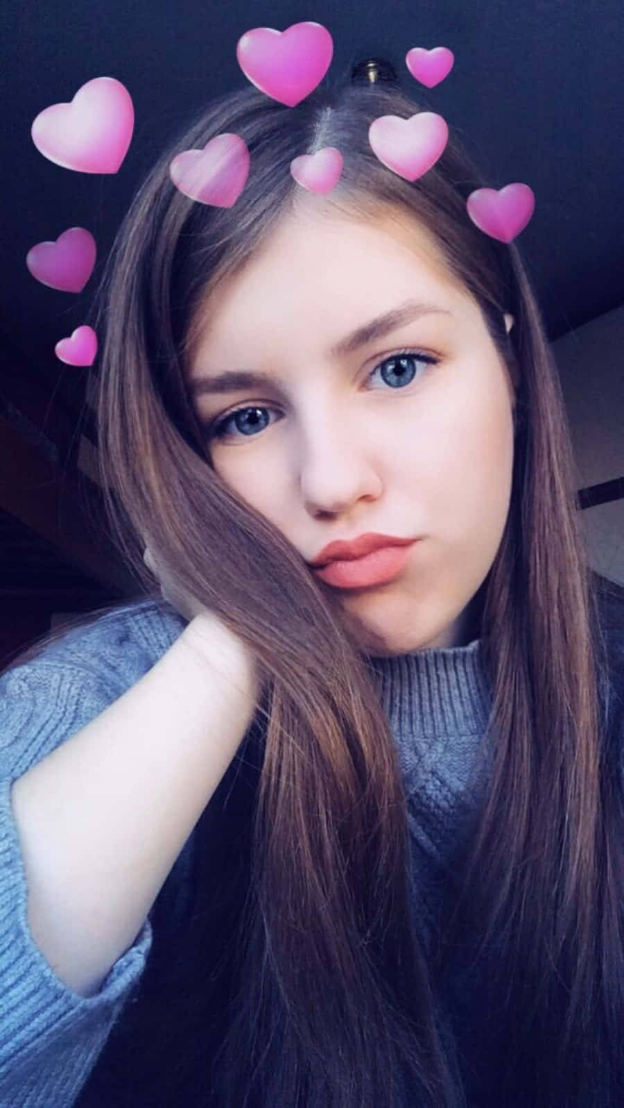 Snapchatで可愛い女の子の写真 壁紙