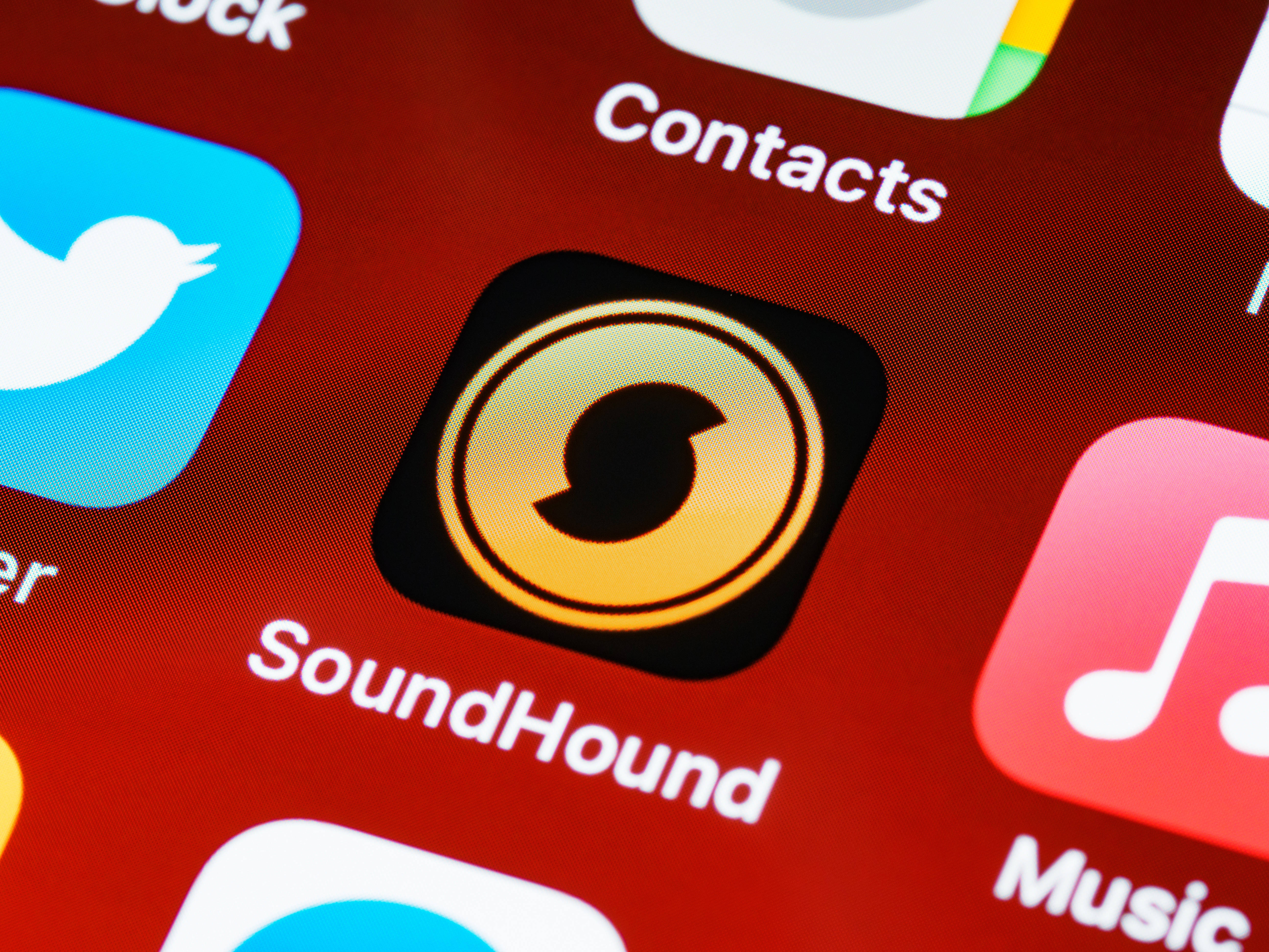 Soundhoundアプリ iOS 13 壁紙