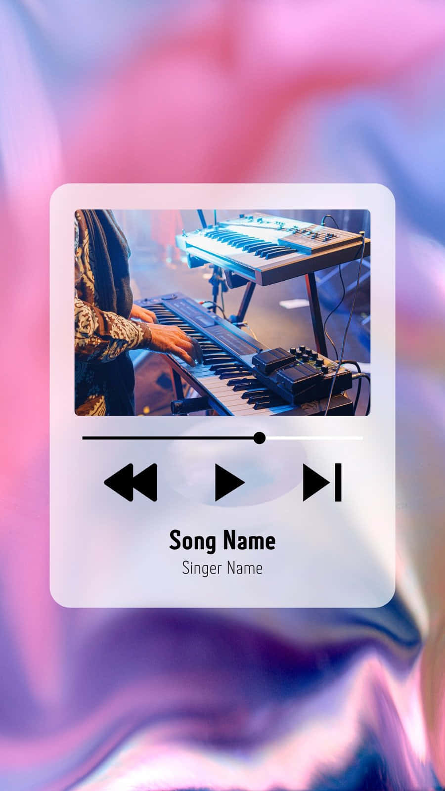 Spotifyロック画面の楽曲画像 壁紙