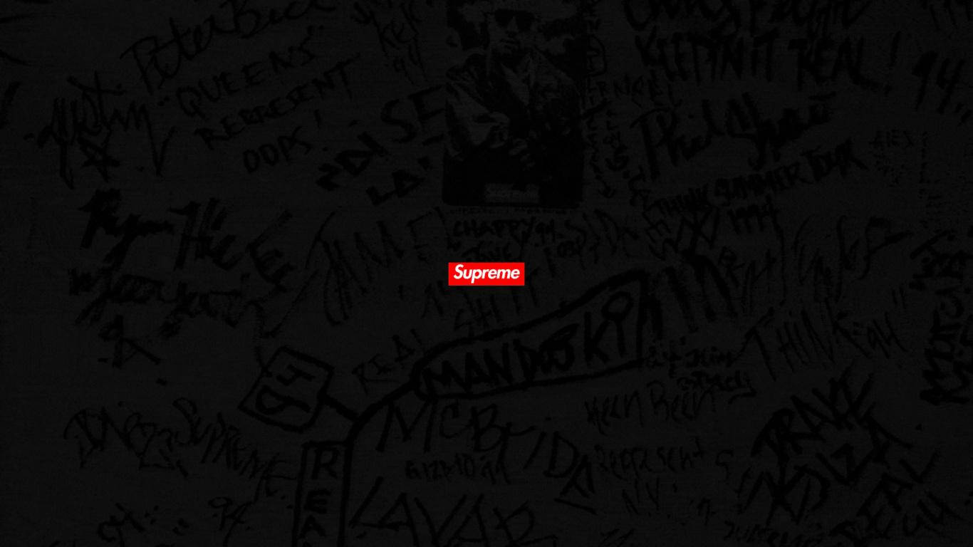 Supreme グラフィティ ラップトップ 壁紙