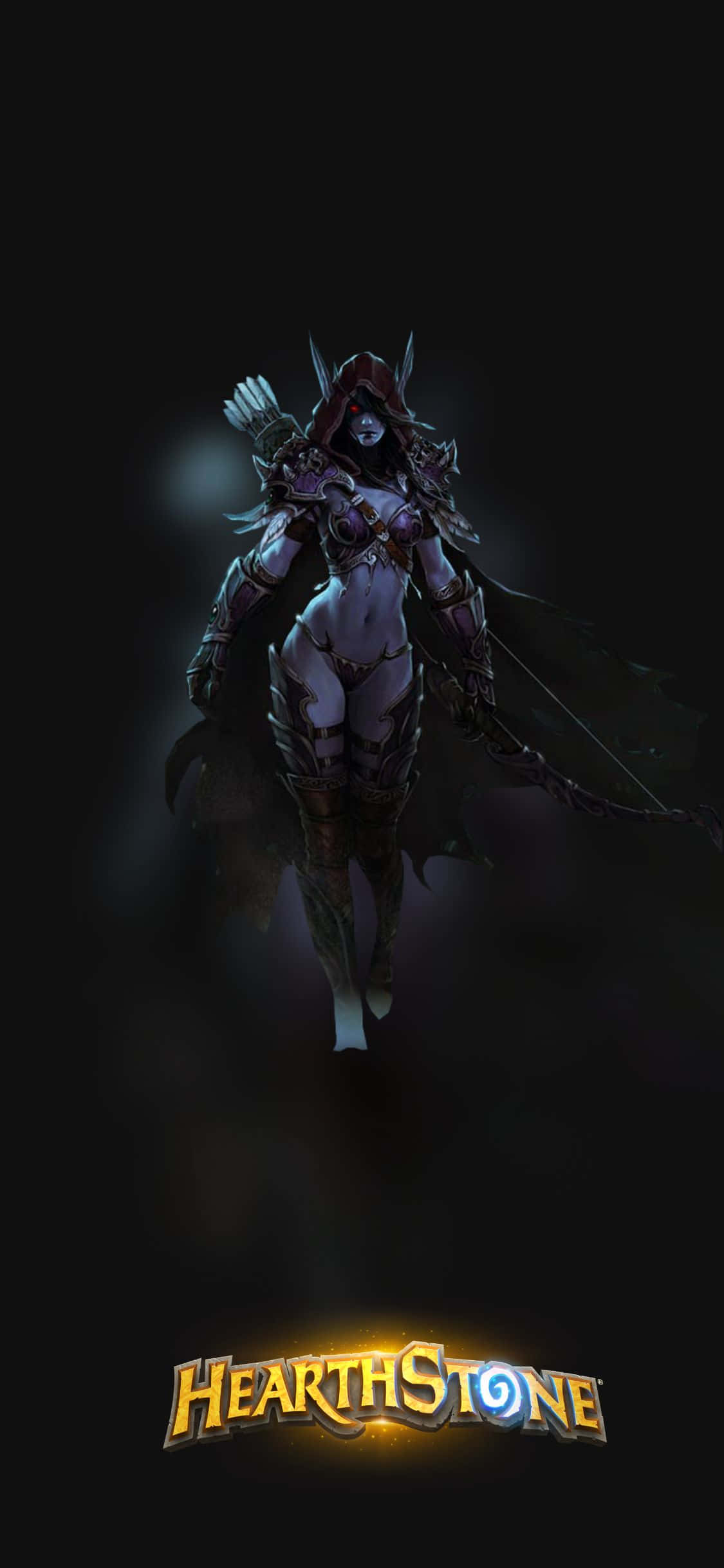 Sylvanas Windrunner iPhone XS Hearthstone背景 壁紙
