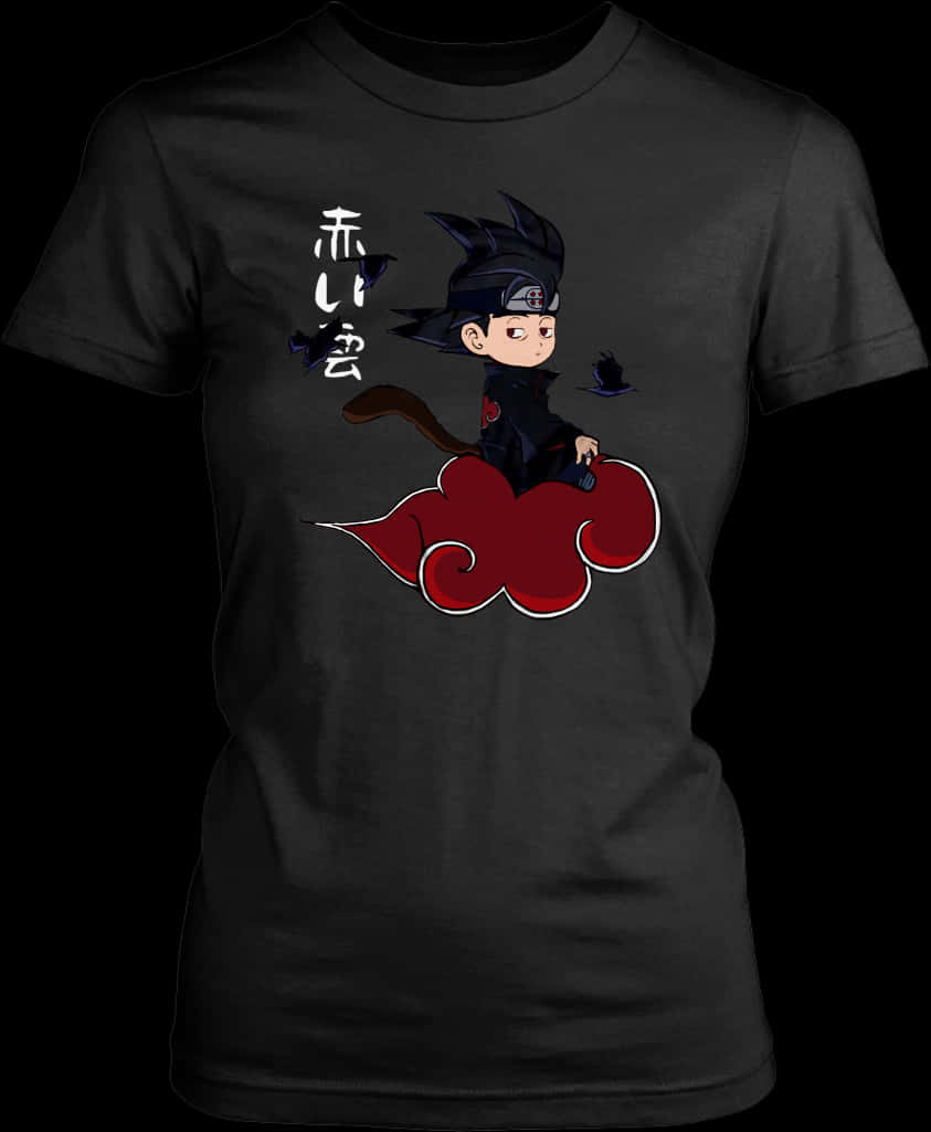 ちびイタチアニメTシャツデザイン 壁紙
