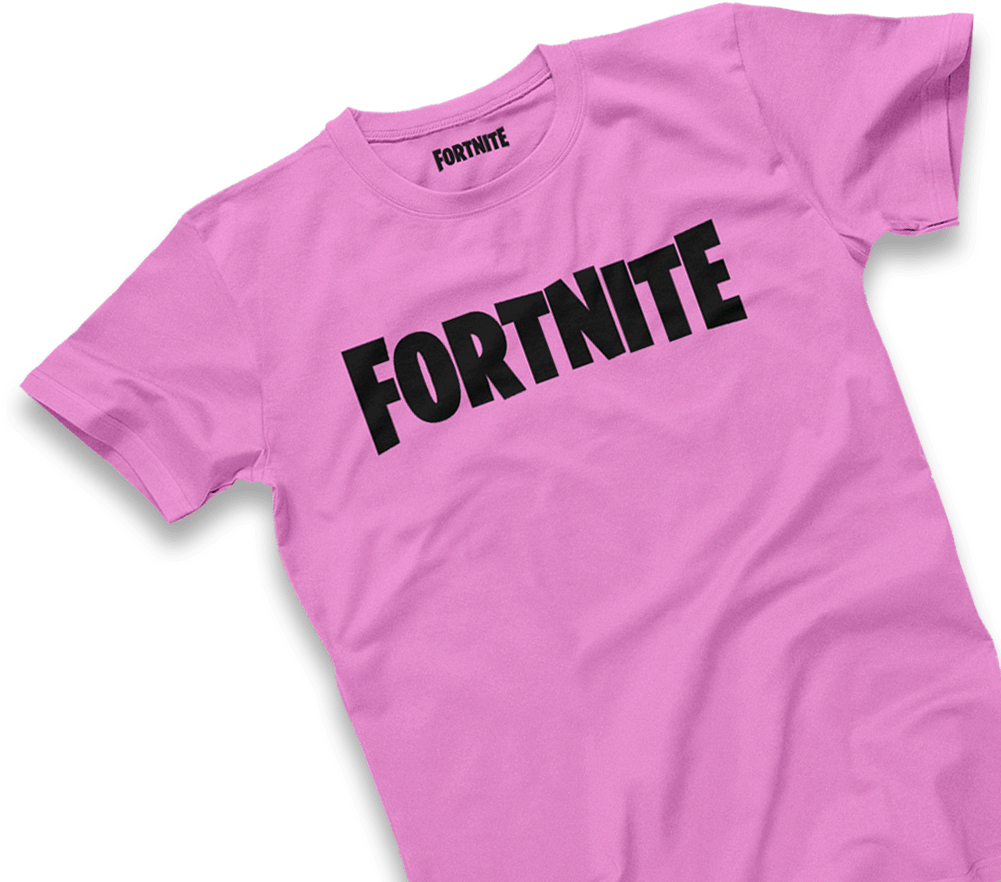フォートナイト ロゴ ピンクTシャツ 壁紙