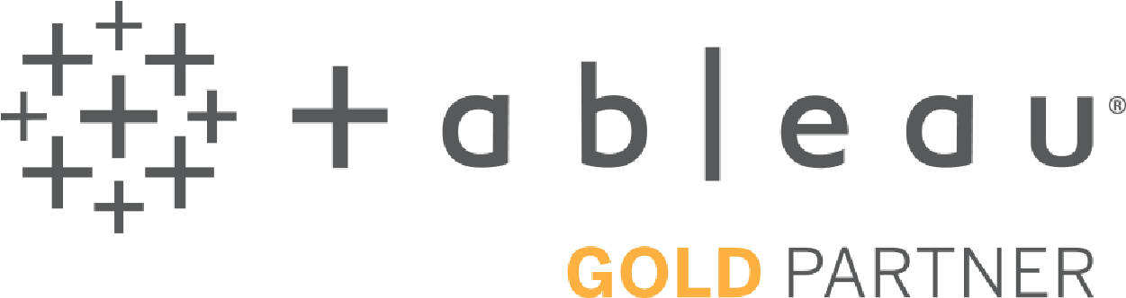 Tableau Gold Partner ロゴ 壁紙