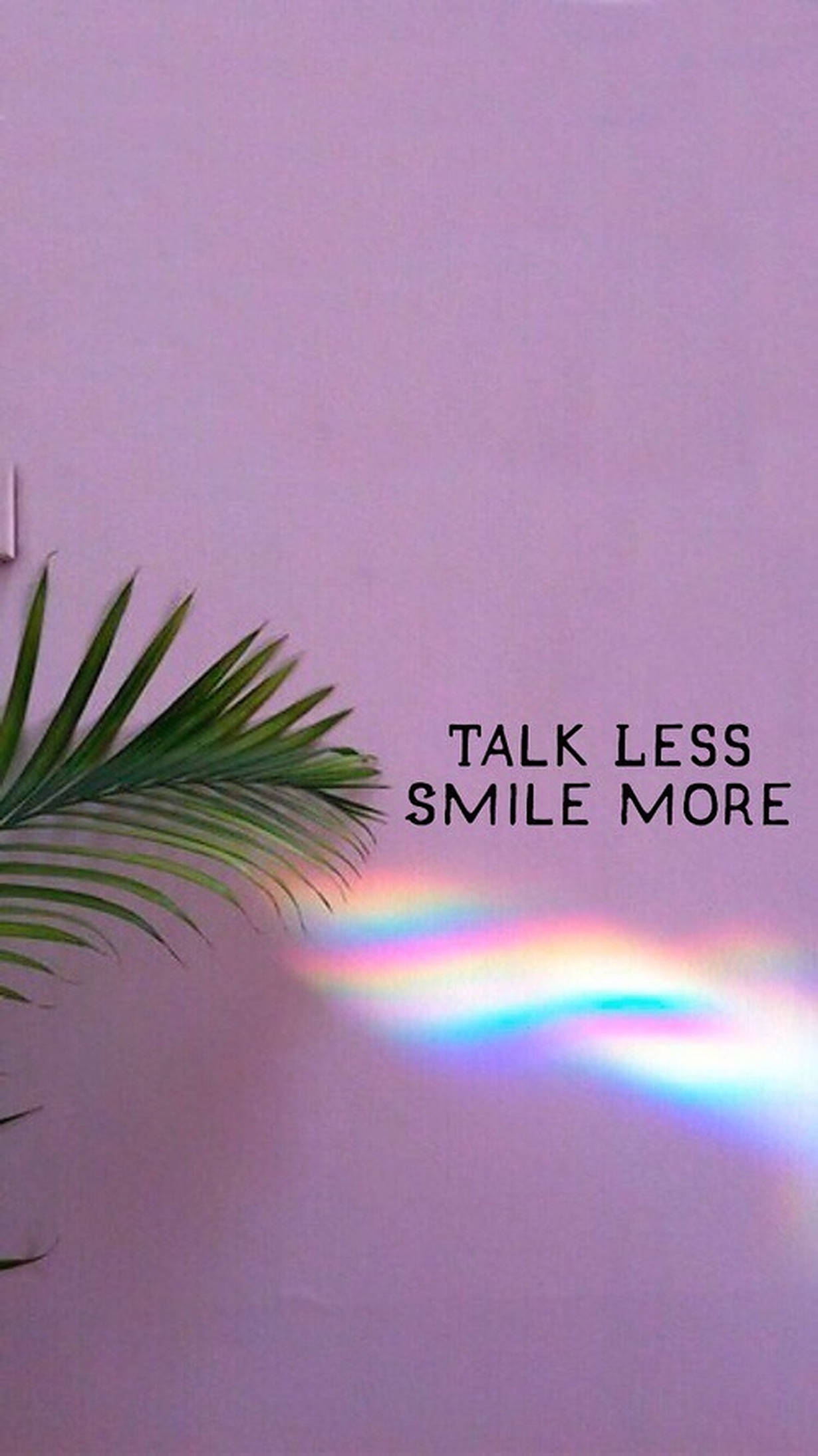 Talk Less アートな言葉 壁紙